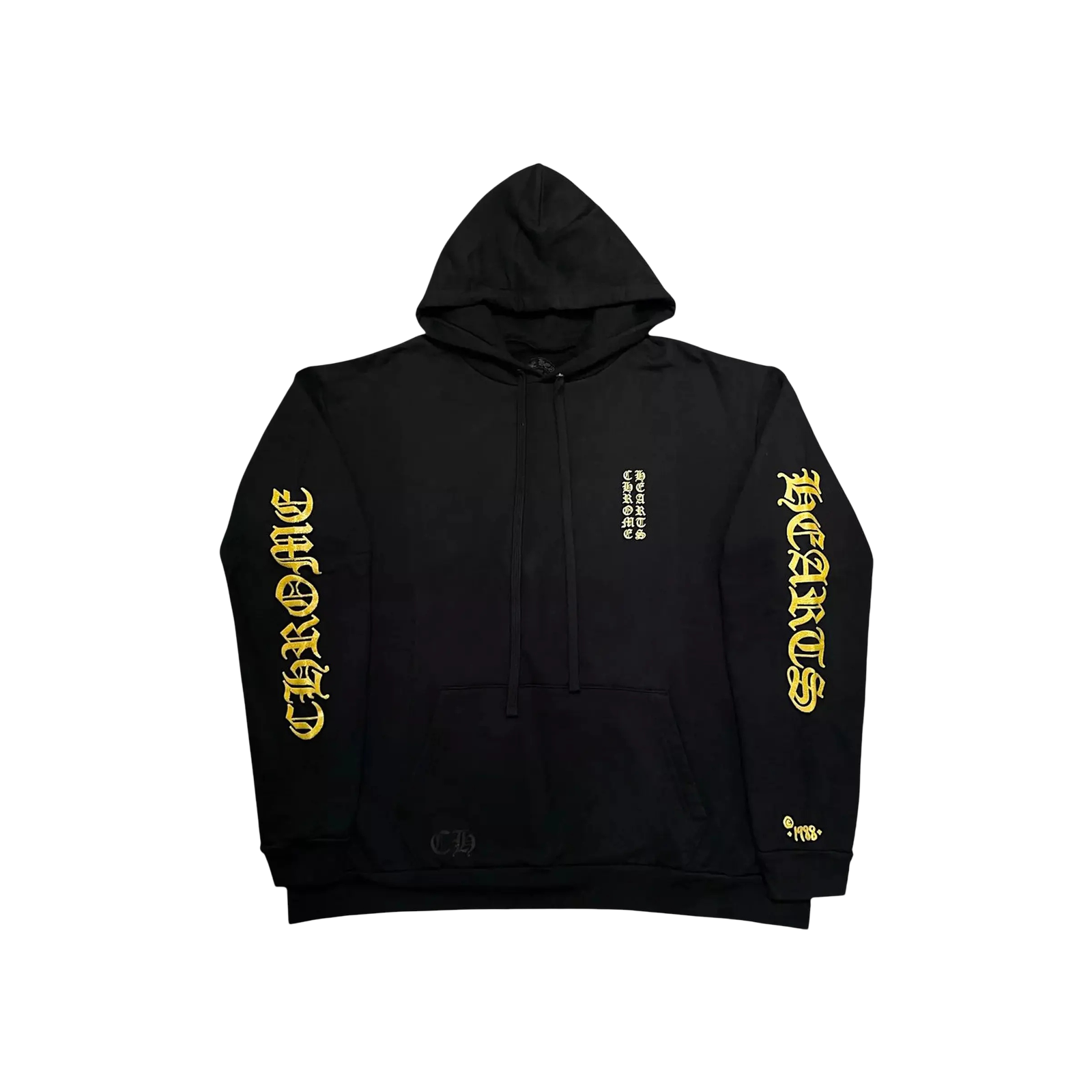 1988 HOODIE GOLD GLITTER « BLACK/GOLD »