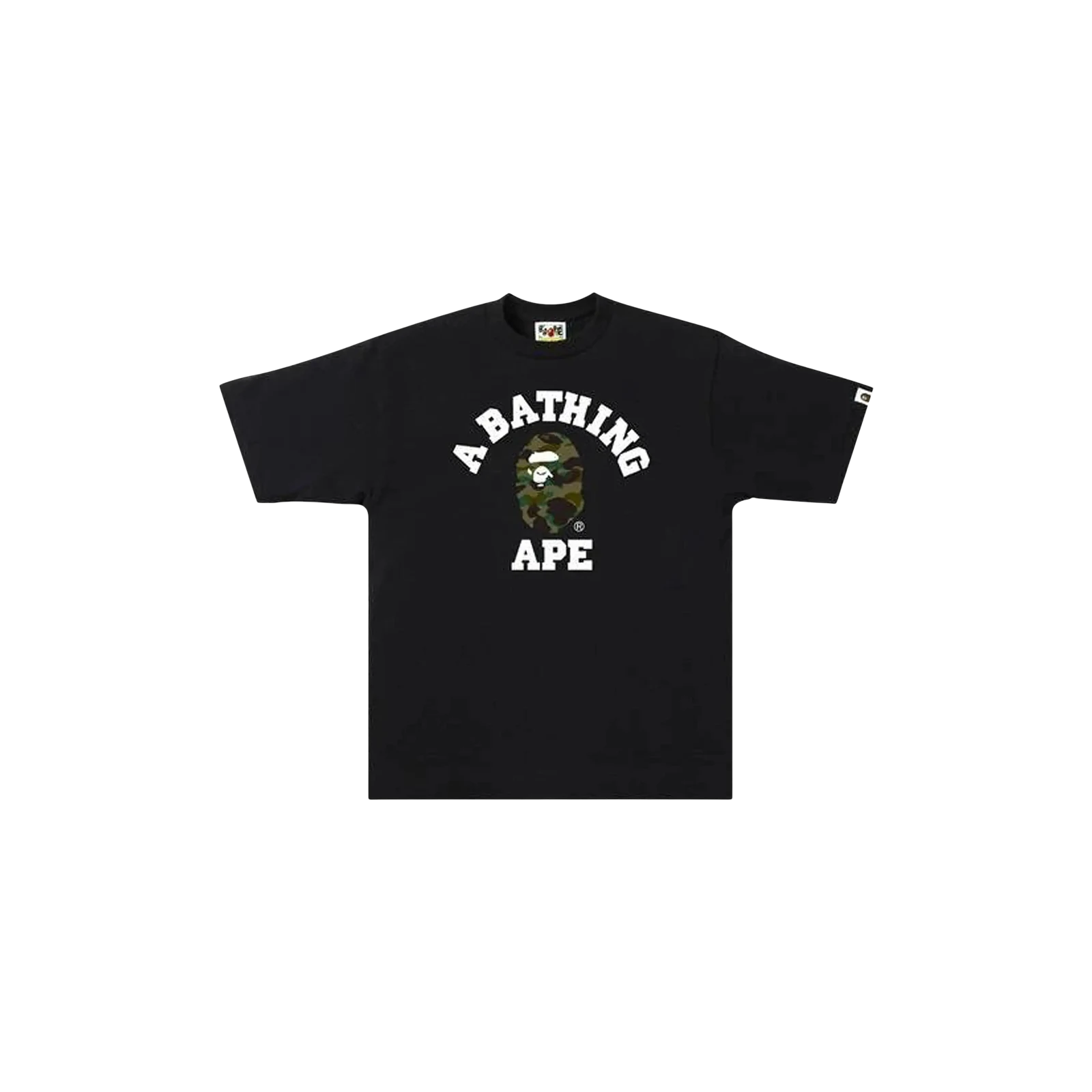 1ST CAMO COLLEGE T-SHIRT « BLACK »
