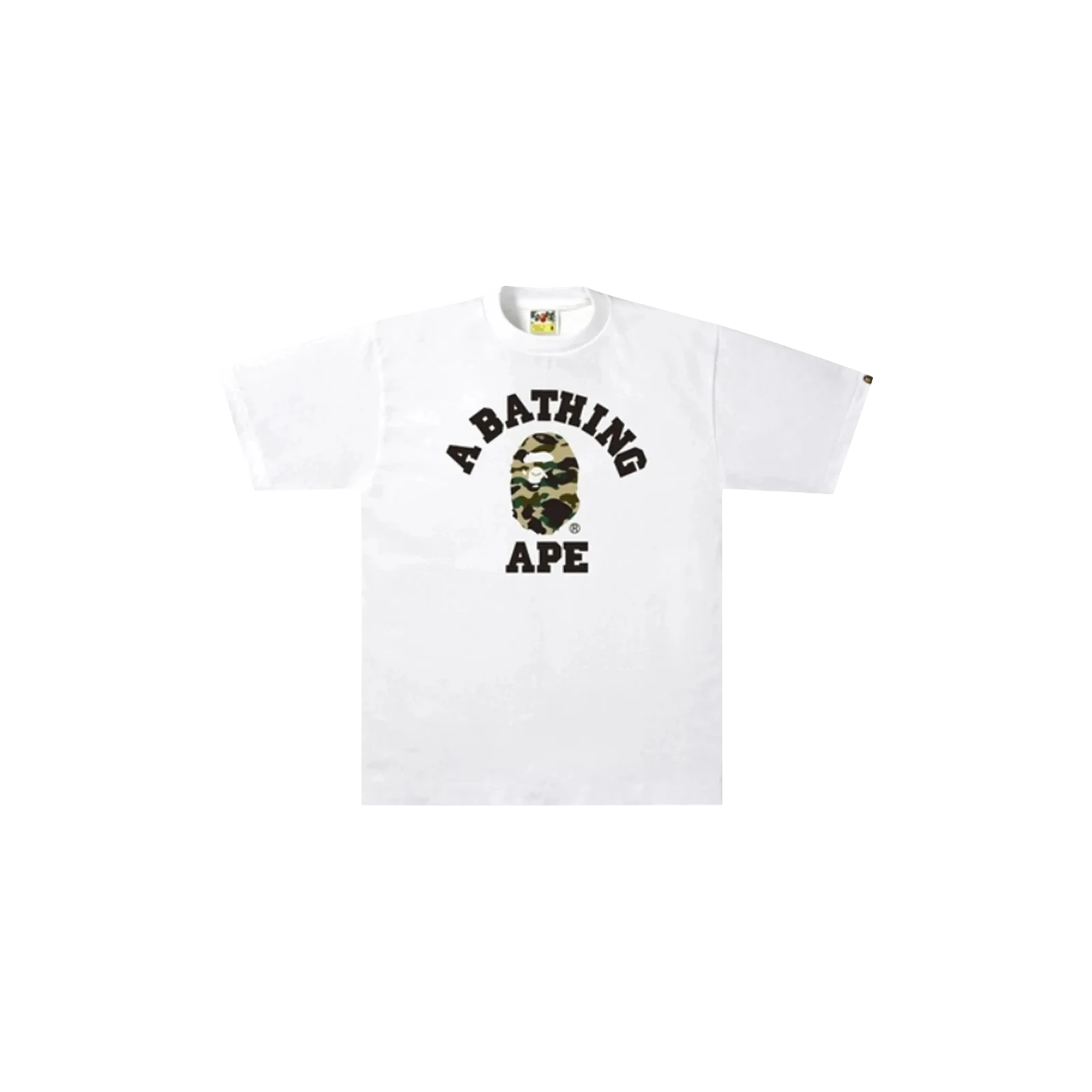 1ST CAMO COLLEGE T-SHIRT « WHITE »