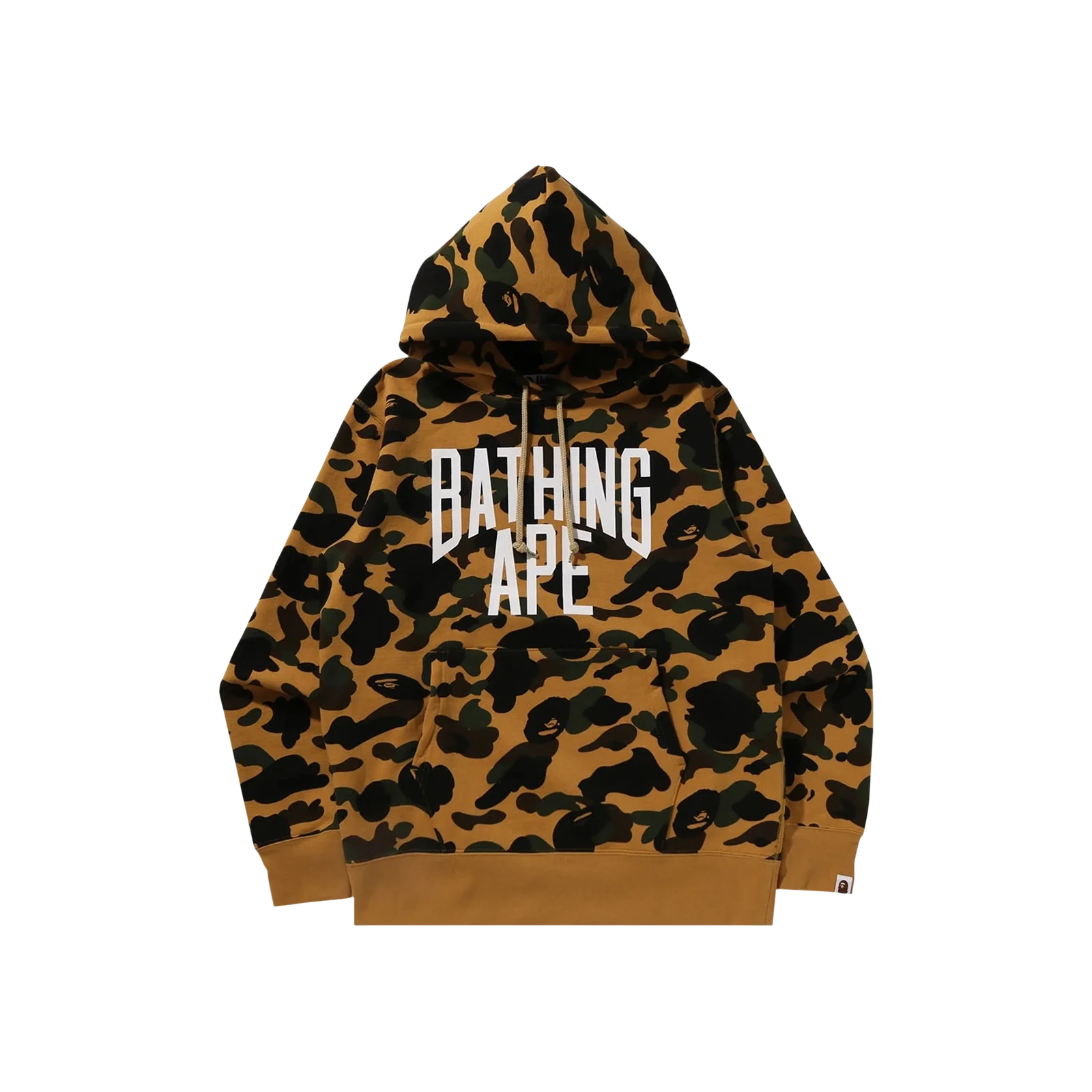 1ST CAMO PULLOVER HOODIE « YELLOW »