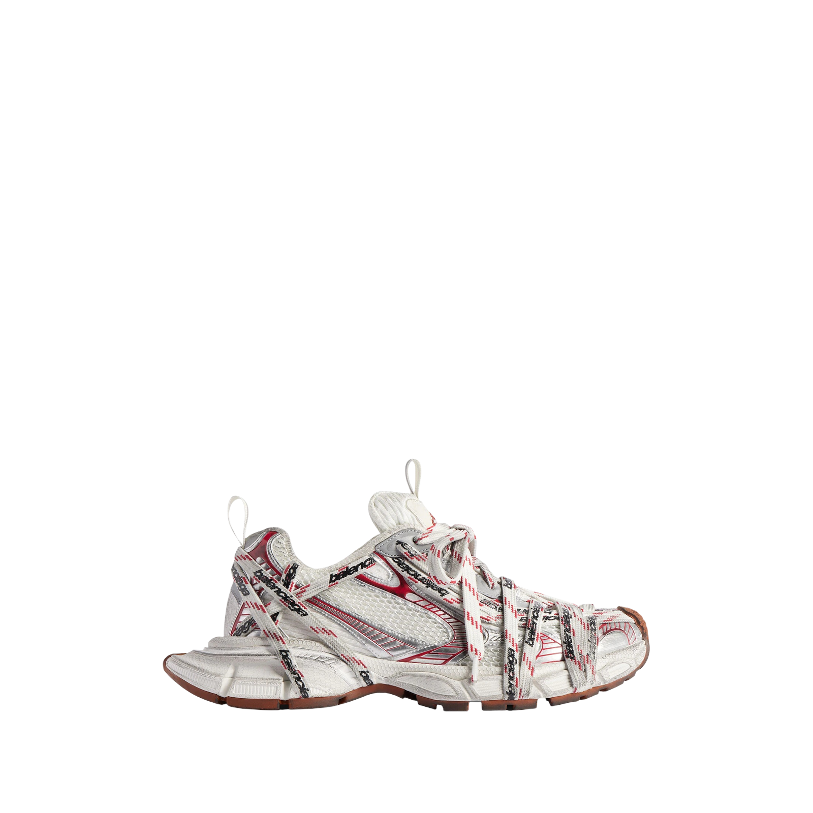 3XL EXTREME LACES « WHITE RED »