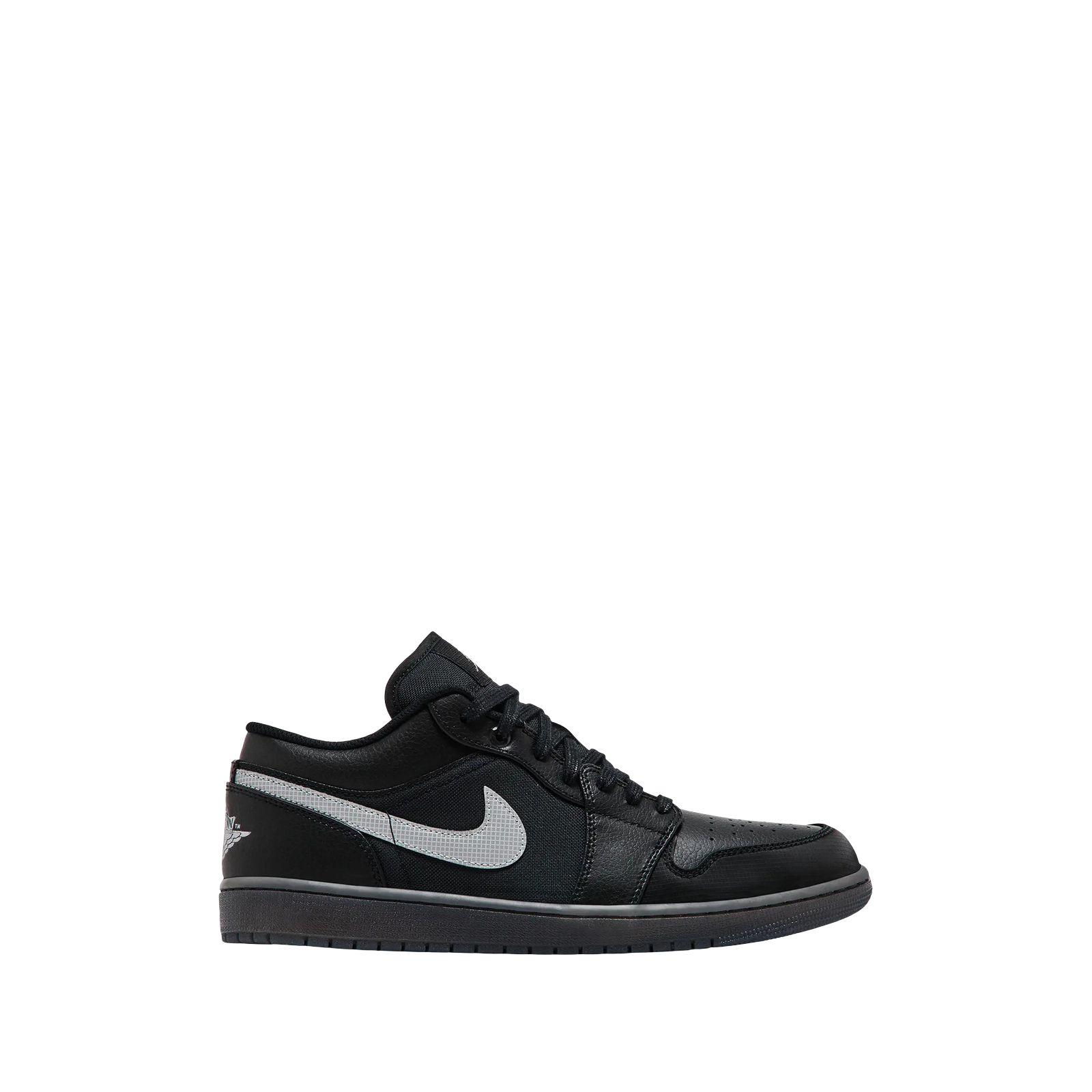 AIR JORDAN 1 LOW « BLACK WHITE DARK GUM »