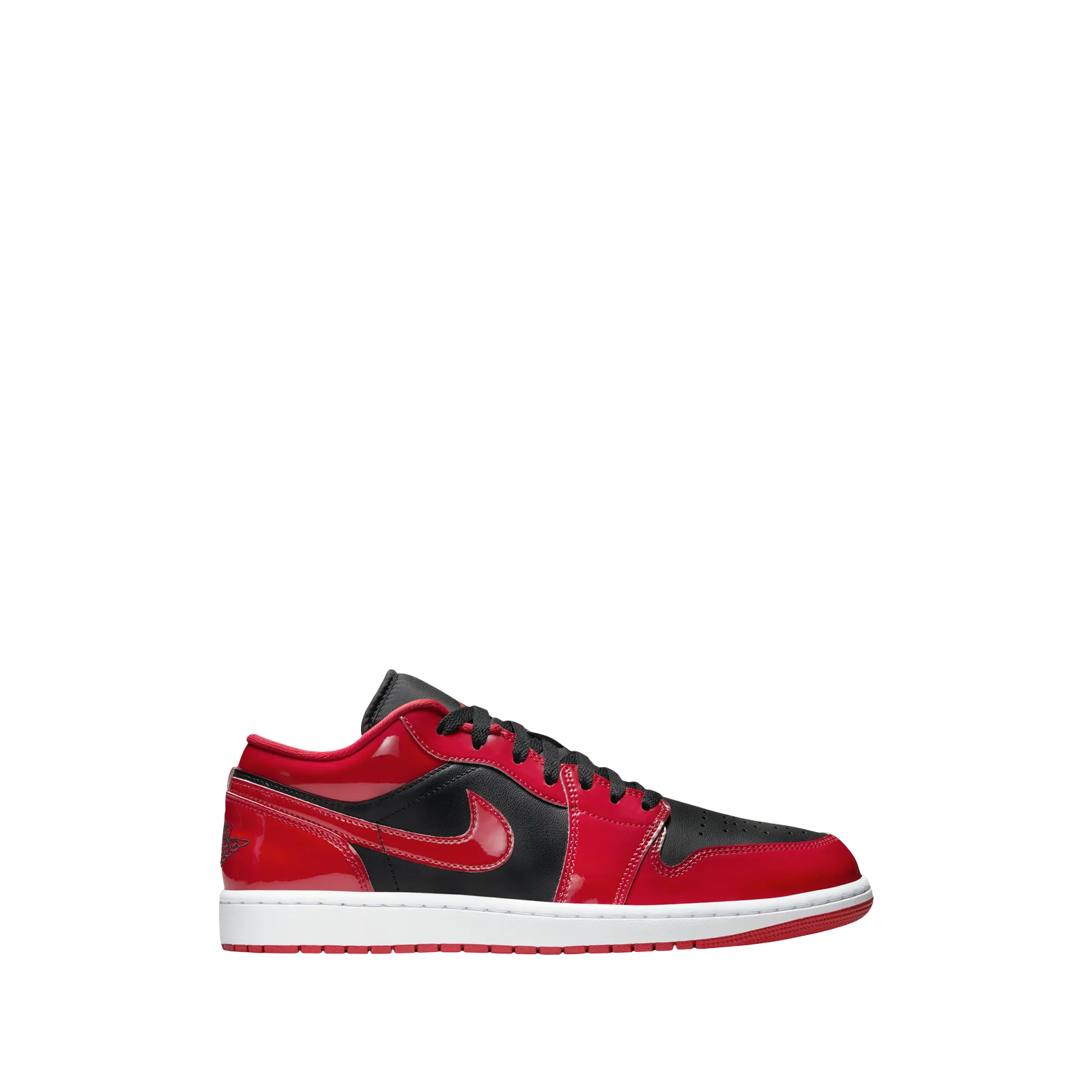 AIR JORDAN 1 LOW « PATENT VARSITY RED BLACK »