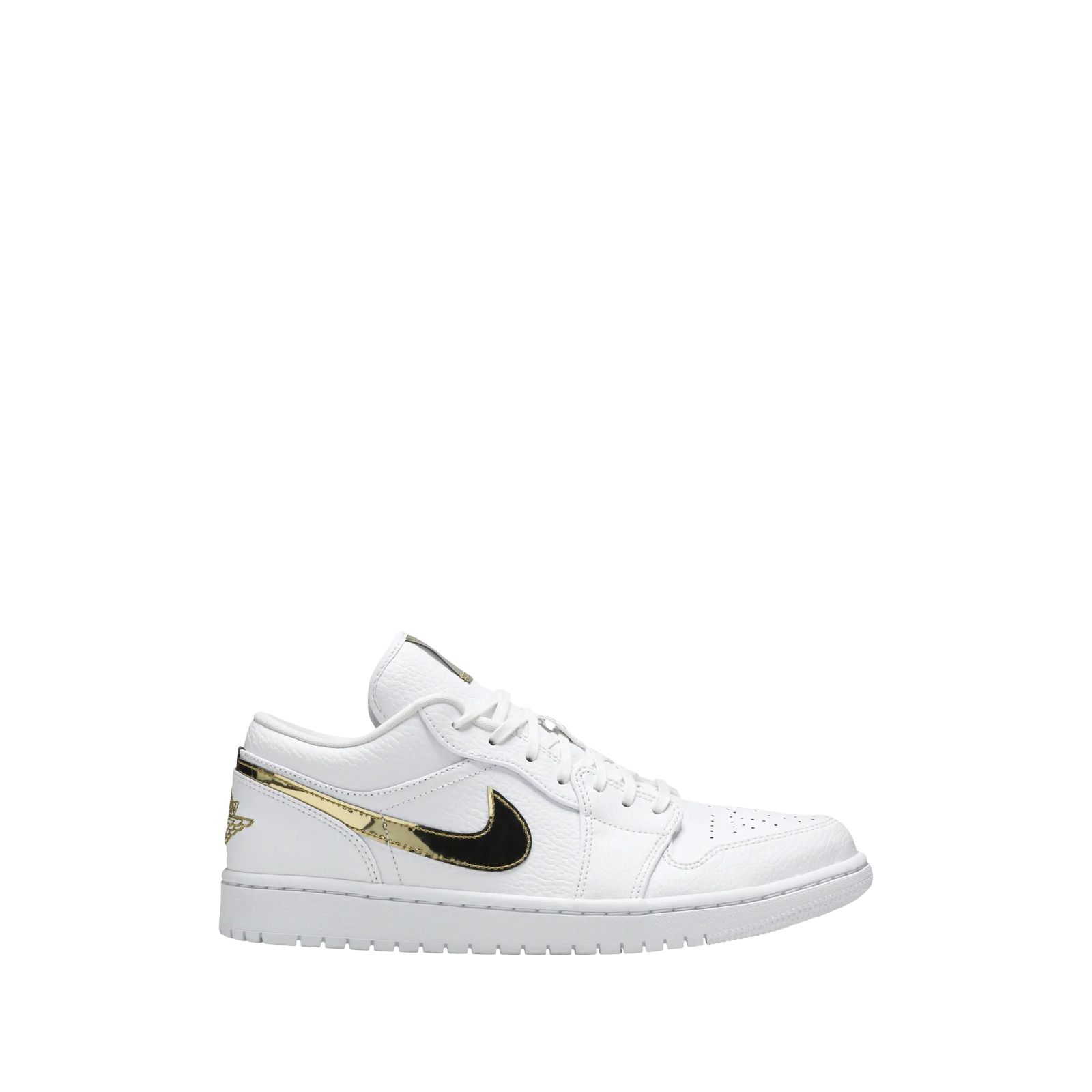 AIR JORDAN 1 RETRO LOW « WHITE METALLIC GOLD »