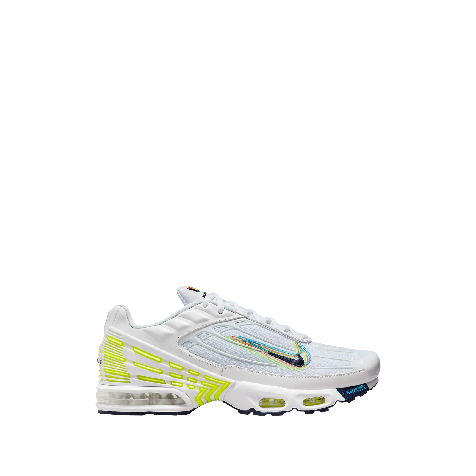 AIR MAX PLUS 3 « 3D SWOOSH – WHITE VOLT »