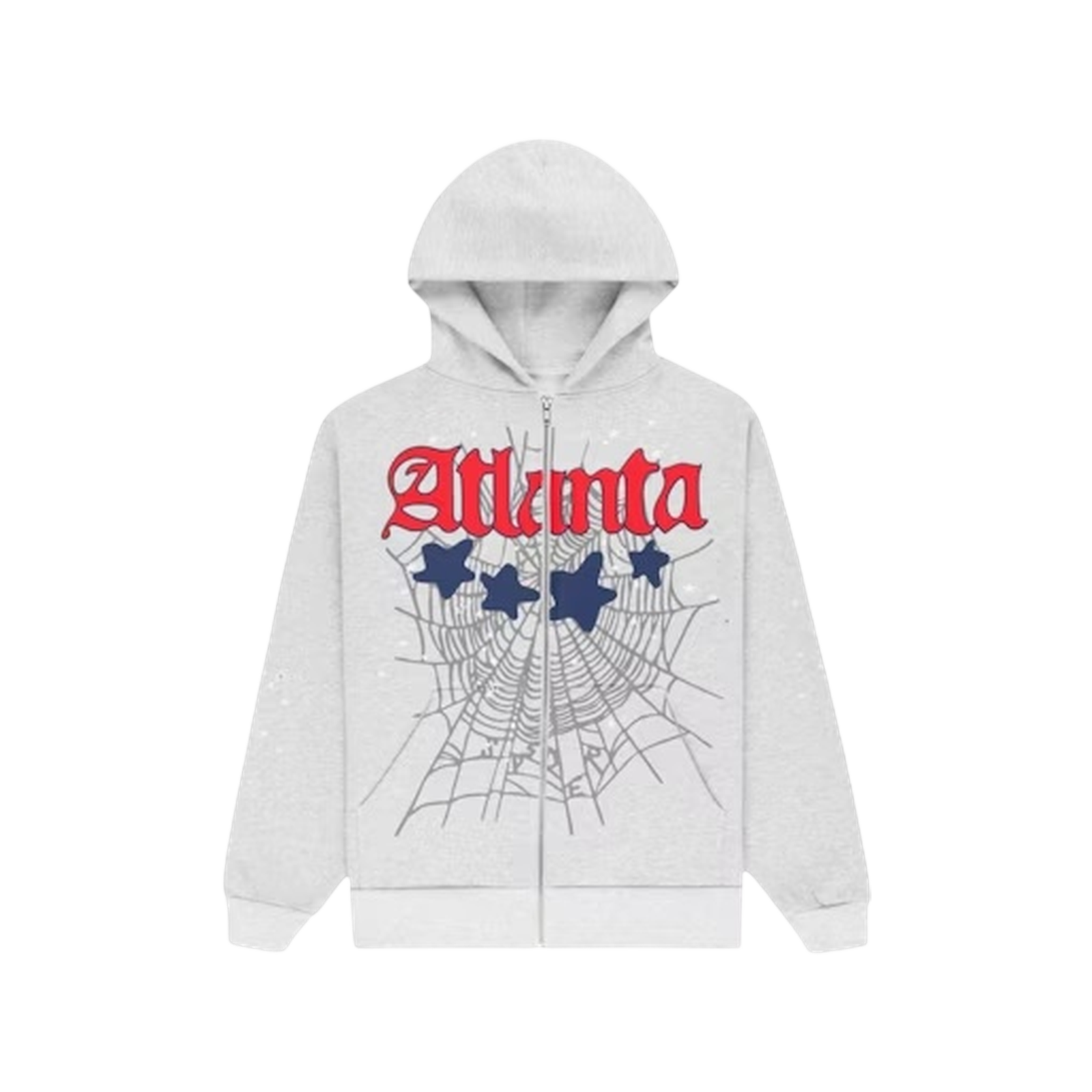 ATLANTA FULL ZIP HOODIE HEATHER « GREY »