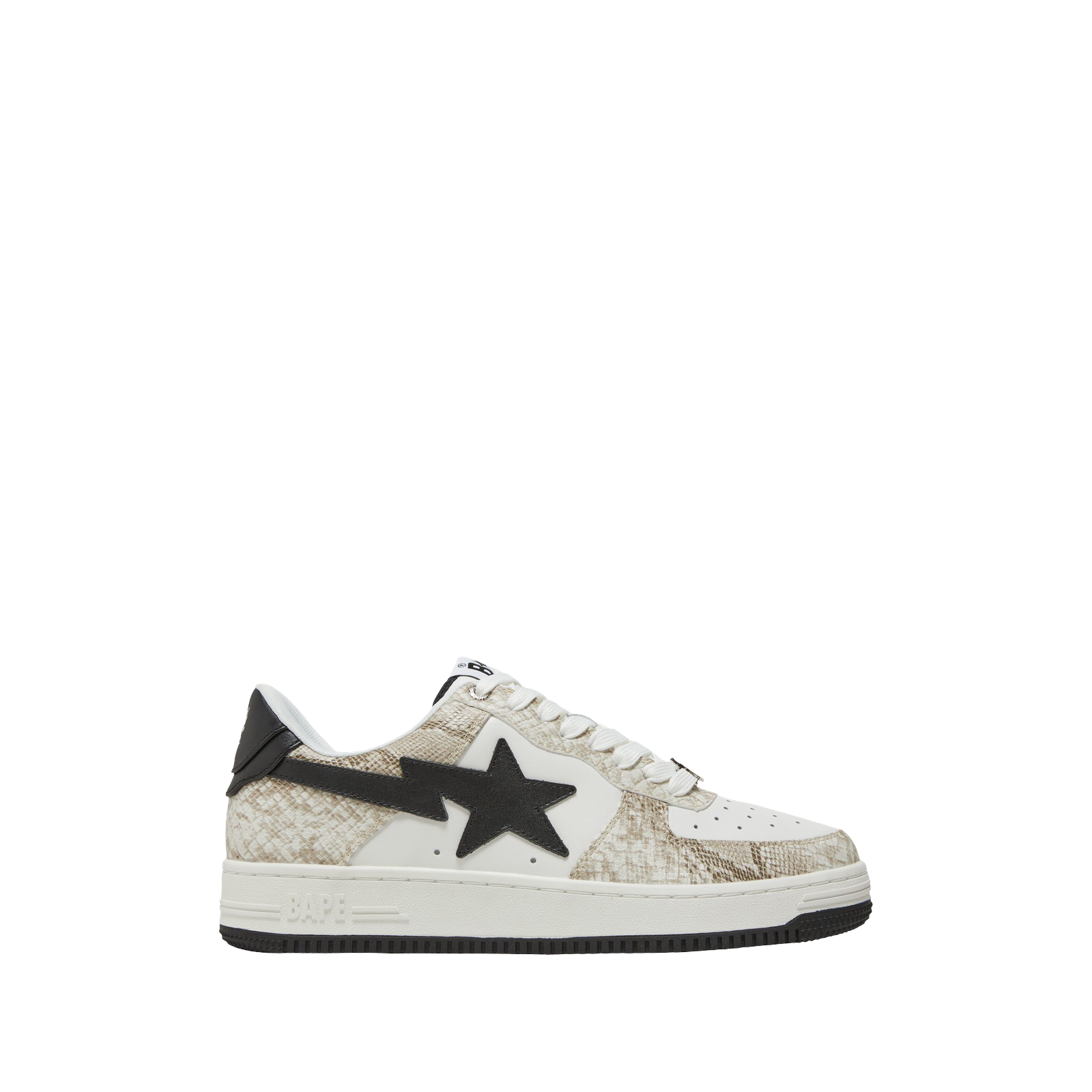 BAPESTA « BEIGE SNAKESKIN »