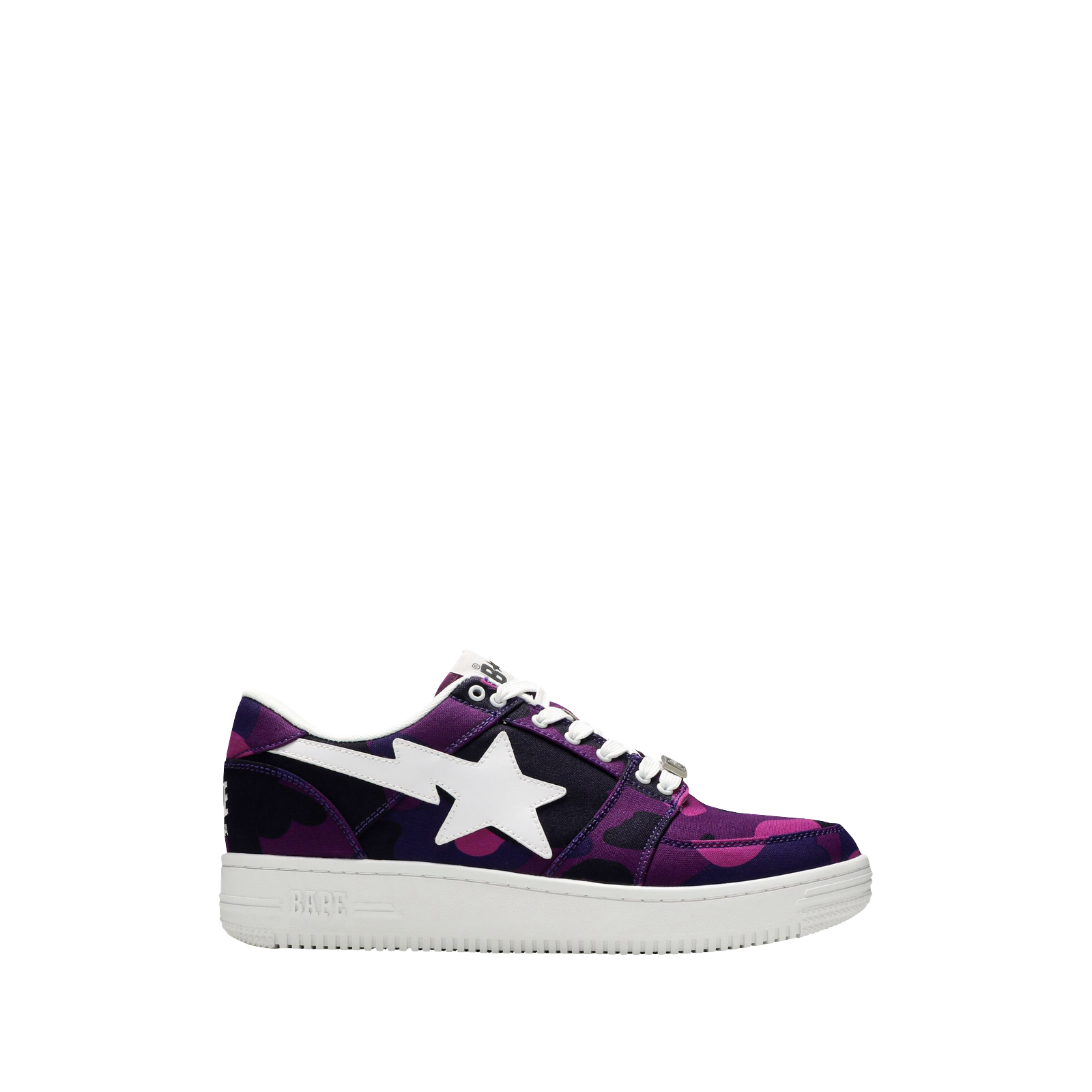 BAPESTA CANVAS LOW « PURPLE CAMO »