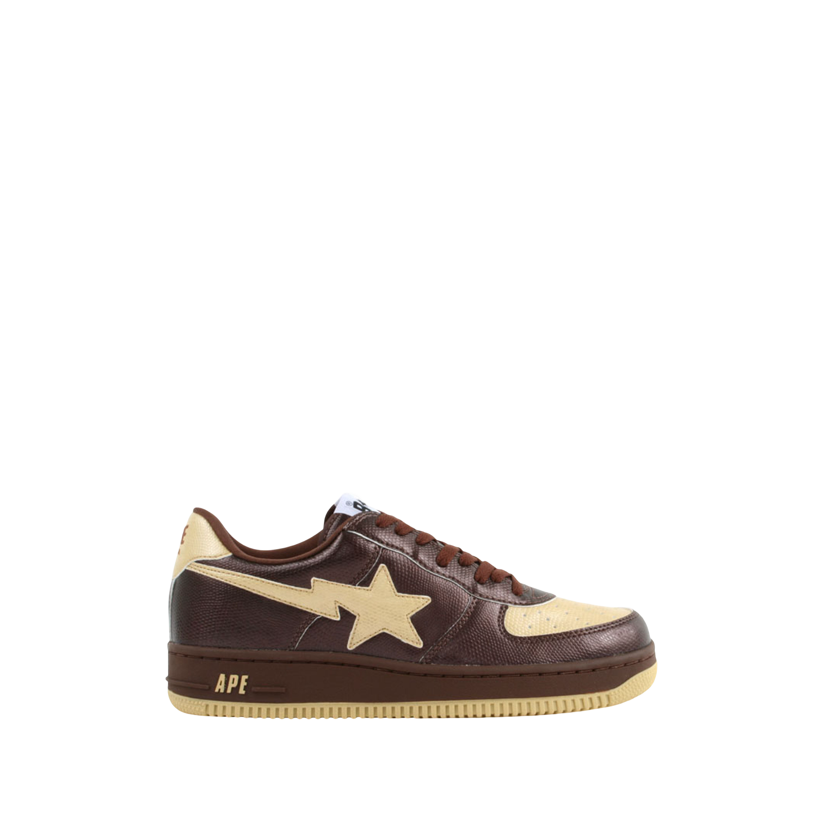 BAPESTA FS-001 LOW « BROWN BEIGE »