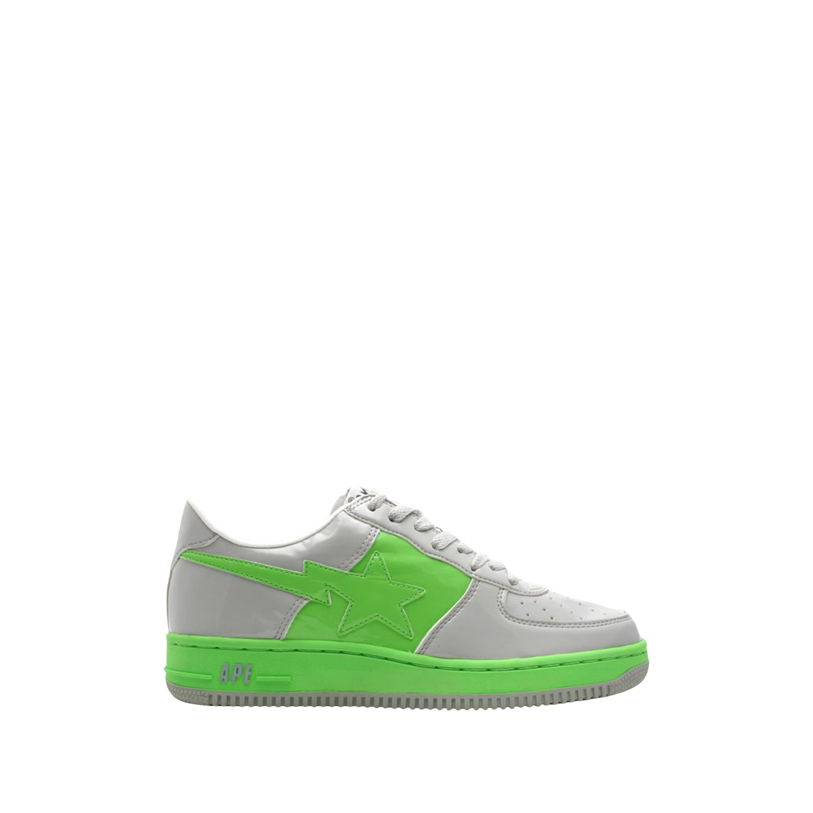 BAPESTA FS-001 LOW « GREY LIME GREEN »