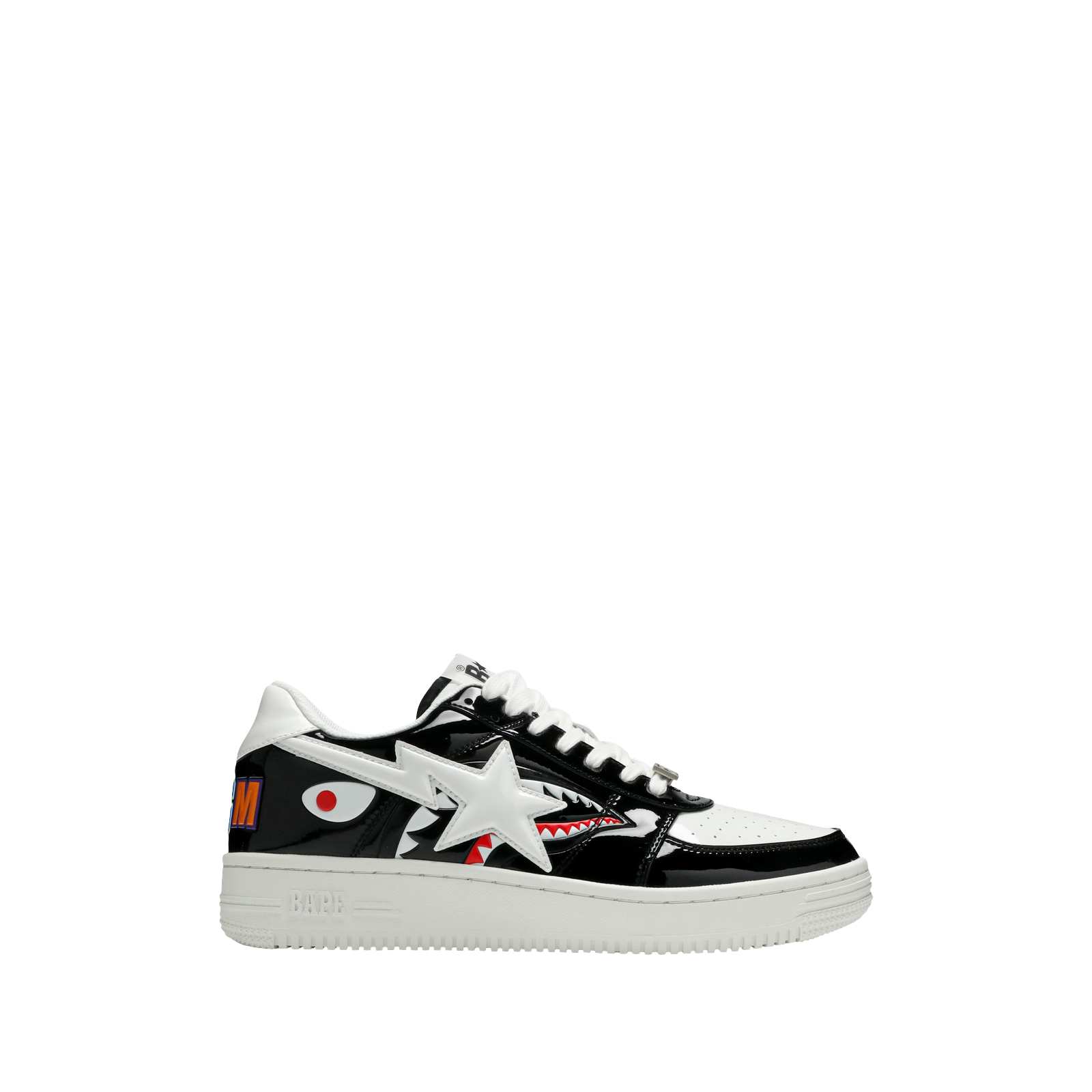 BAPESTA LOW M1 « SHARK FACE – BLACK »