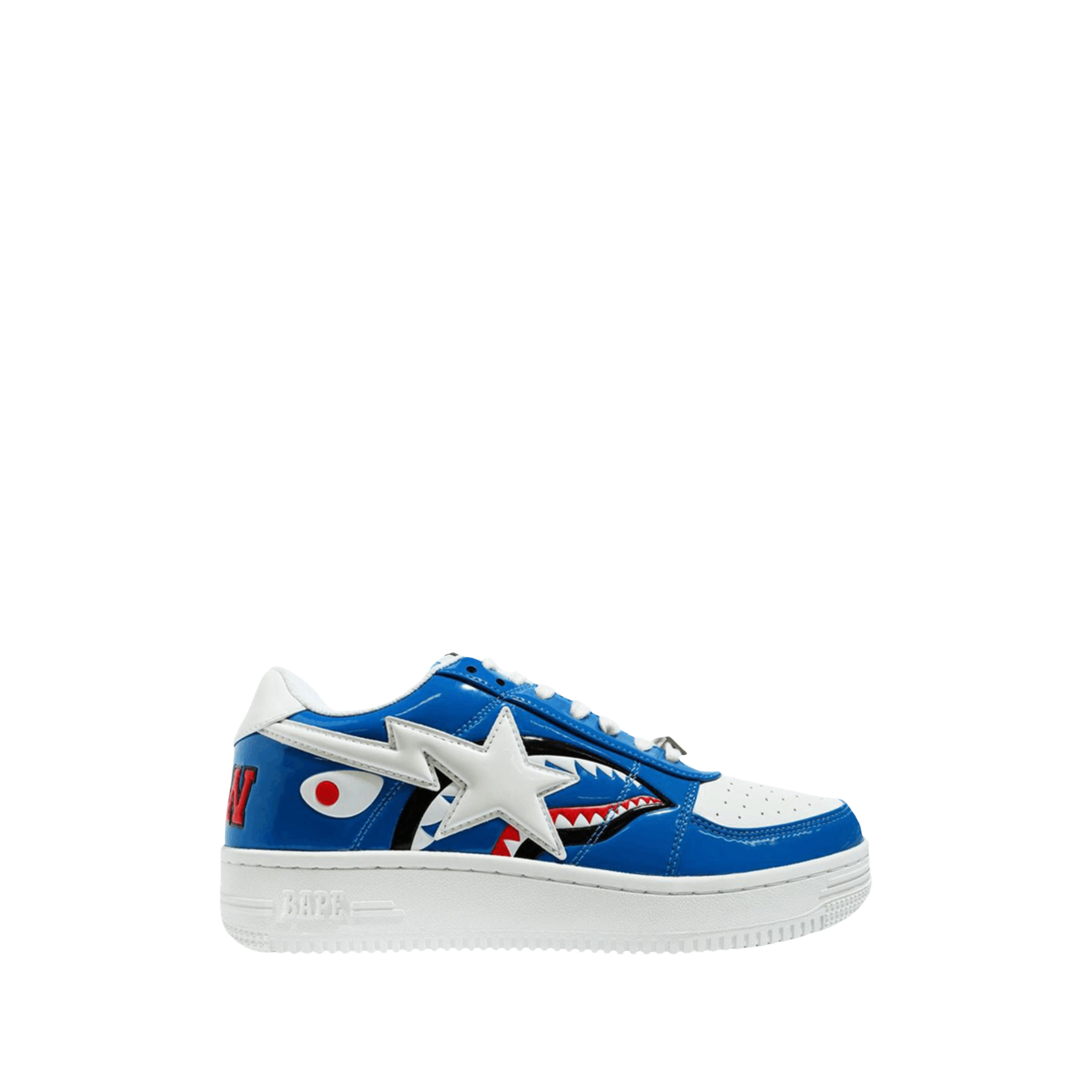 BAPESTA LOW M1 « SHARK FACE – BLUE »
