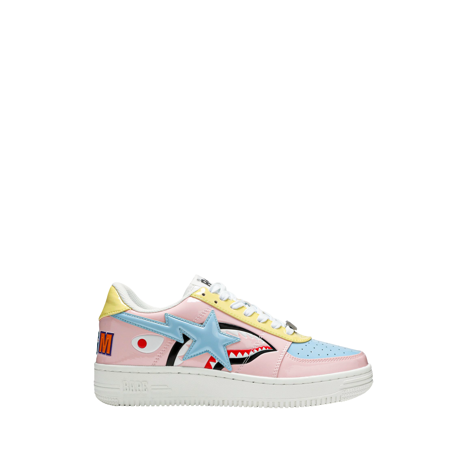BAPESTA LOW M1 « SHARK FACE – PINK »