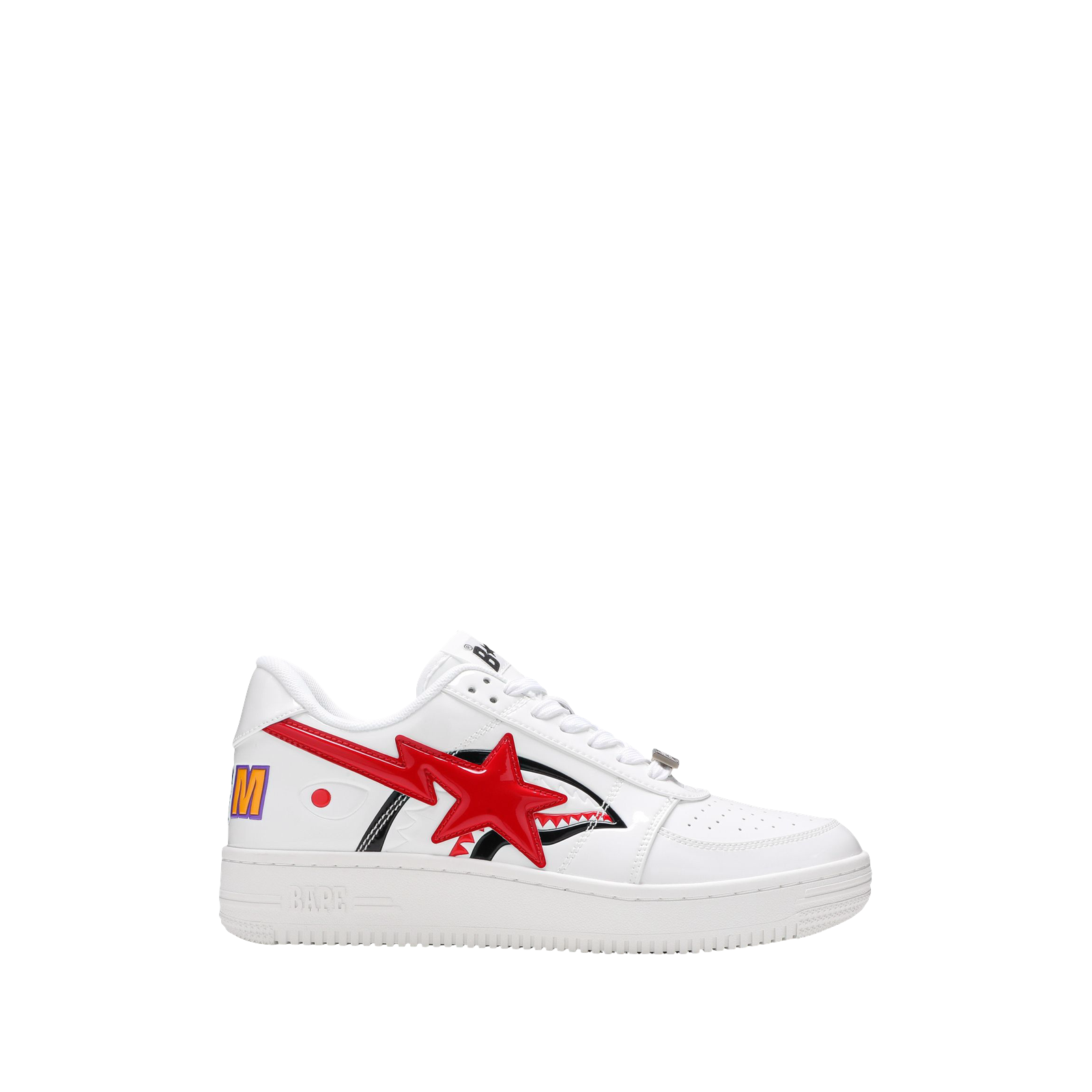BAPESTA LOW « WHITE SHARK FACE »