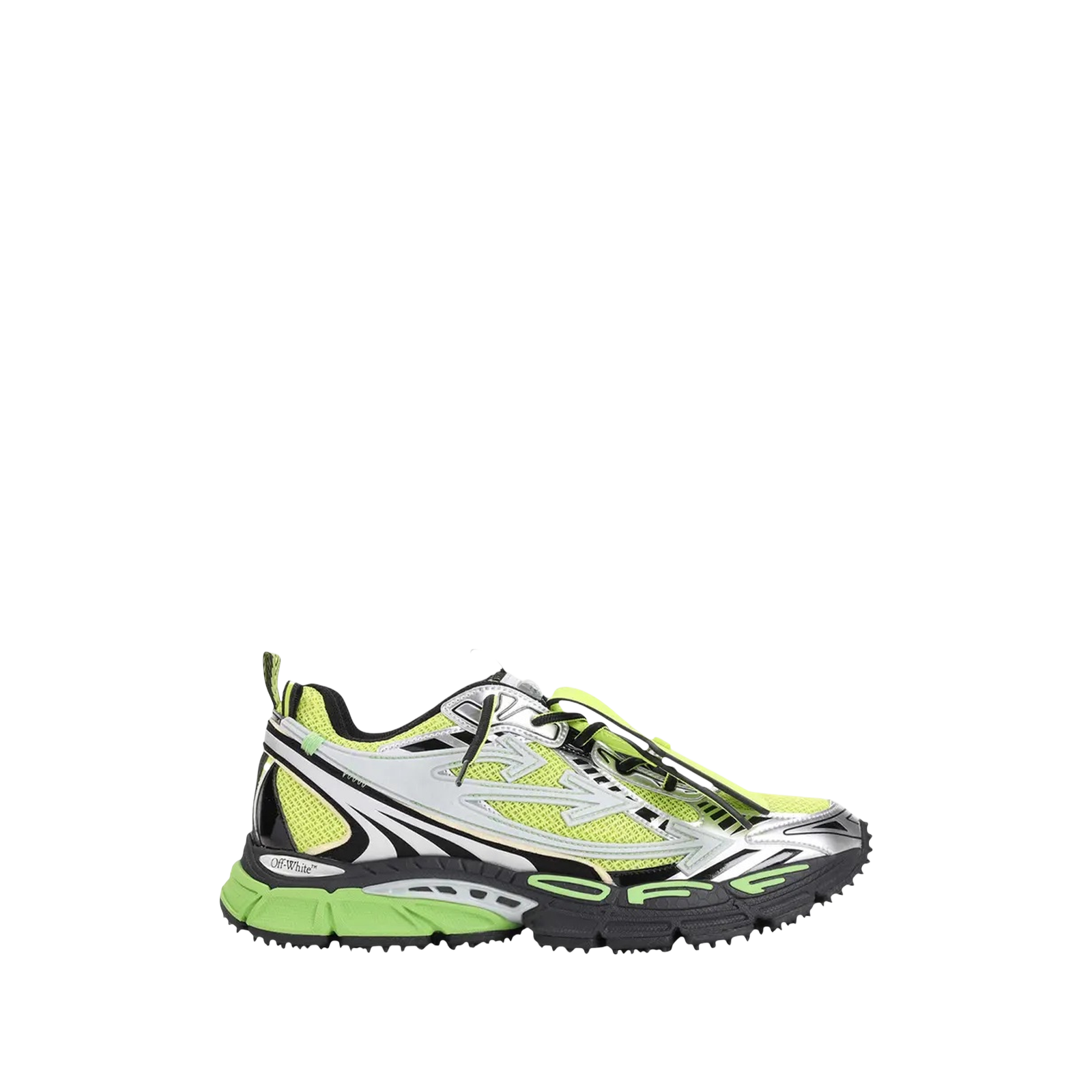 BE RIGHT BACK « SILVER GREEN FLUO »