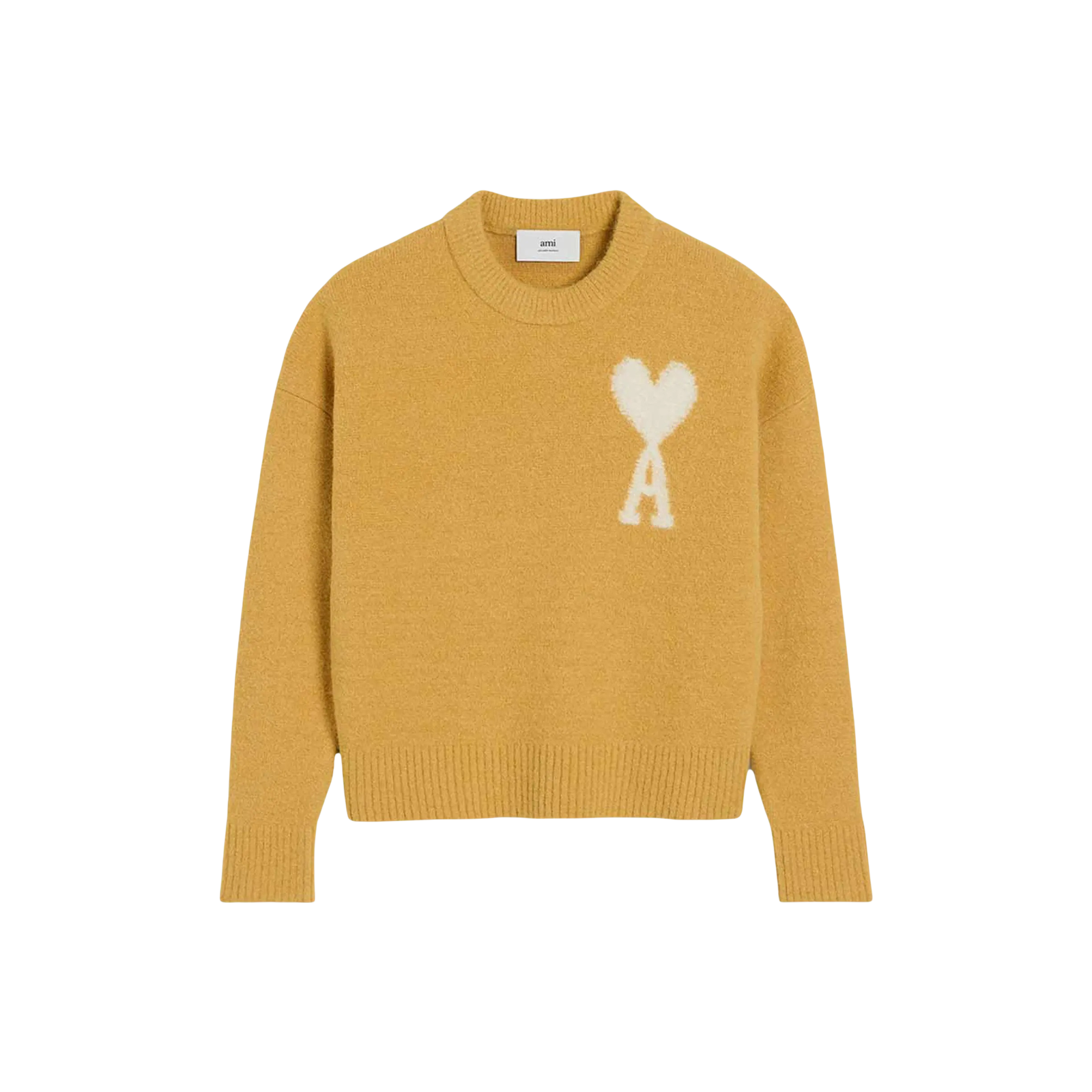 BIG LOGO SWEATER « MUSTARD »