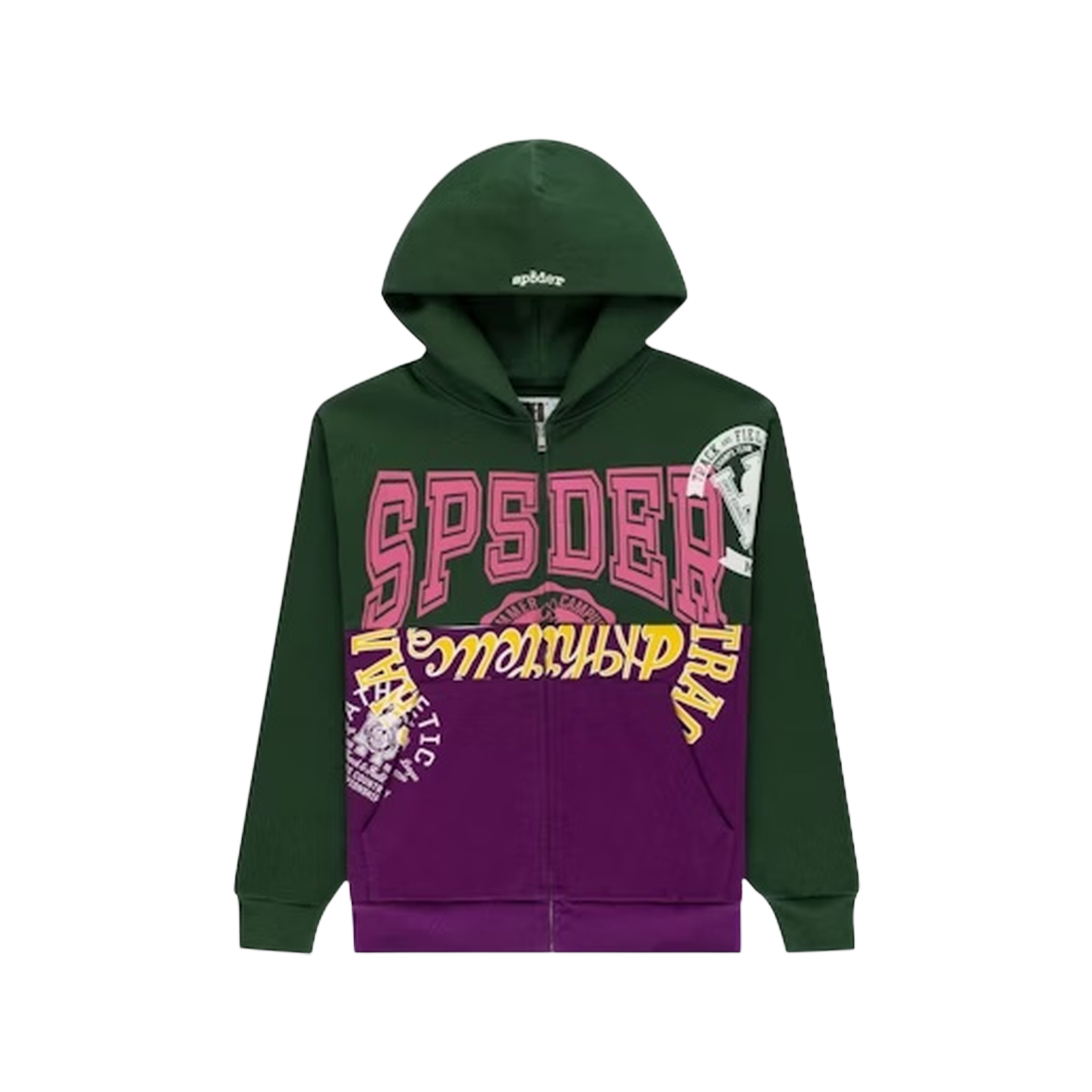 CAMPERS FIELD ZIP UP HOODIE « GREEN »