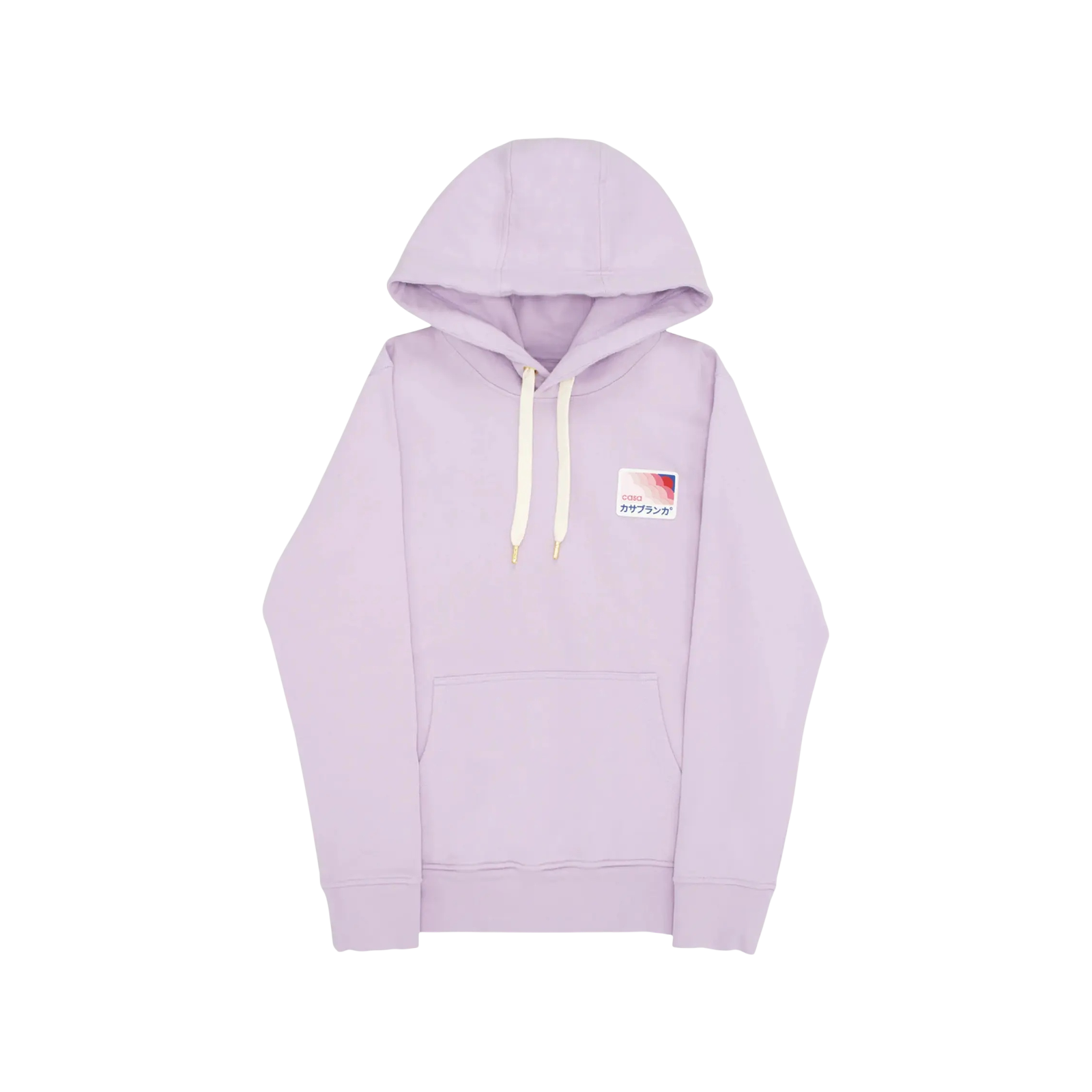 CASA CLOUDS PATCH HOODED SWEATSHIRT « LILAC »