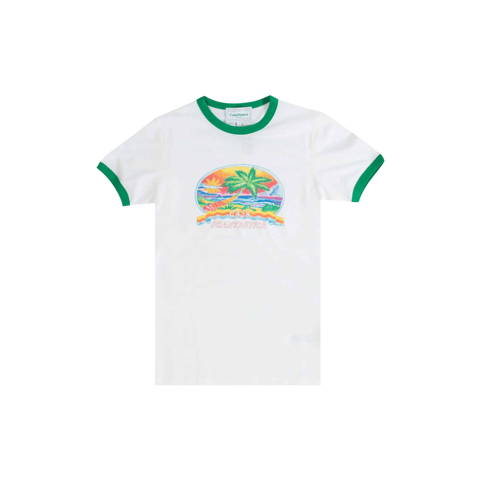 CASA PHANTASTICA RINGER T-SHIRT « WHITE »