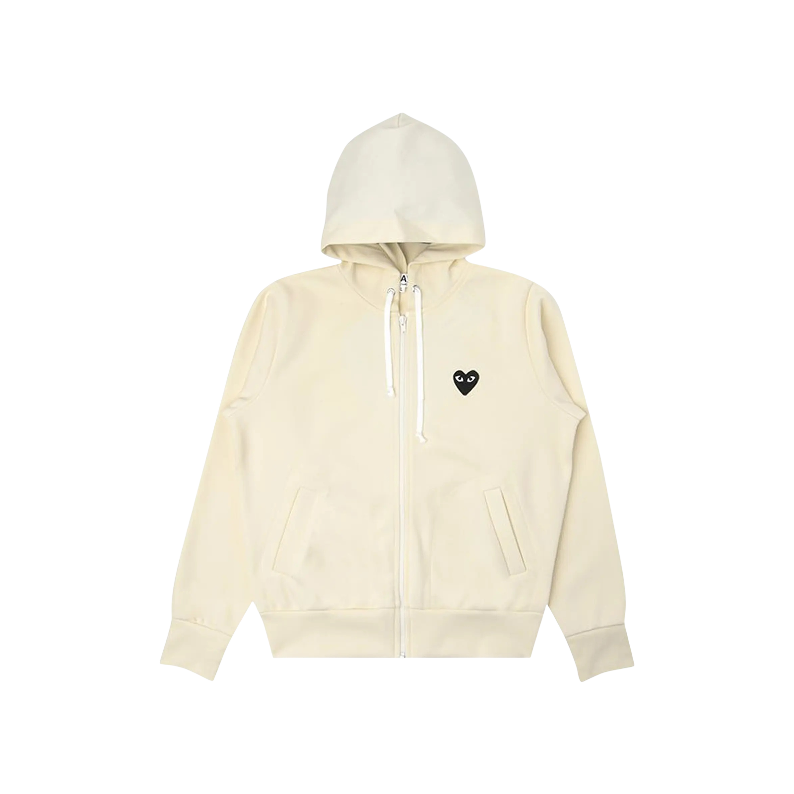 PLAY BIG BLACK HEART HOODED SWEATSHIRT « OFF-WHITE »