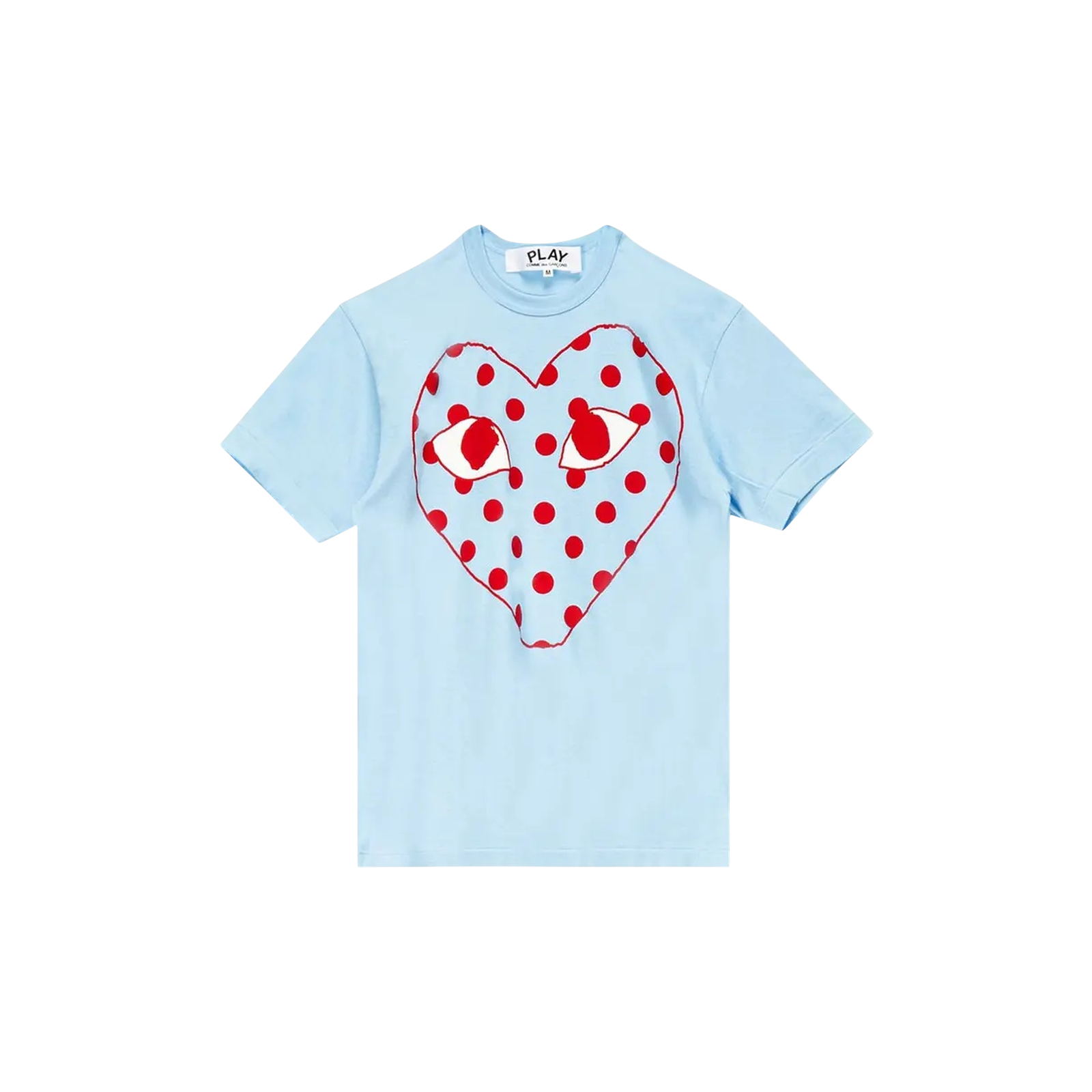 PLAY BIG DOT HEART T-SHIRT « BLUE »