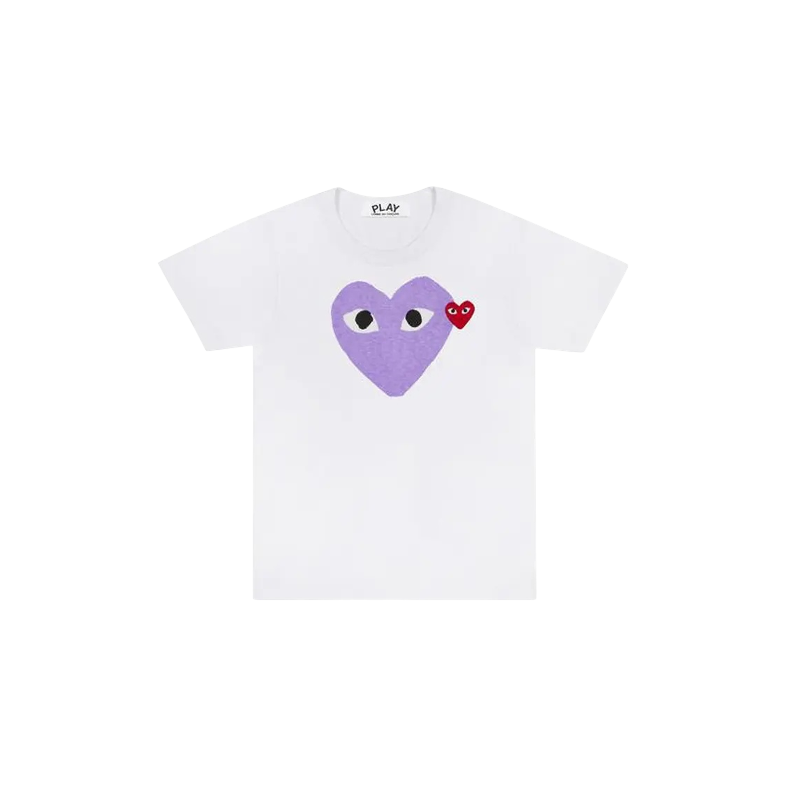 PLAY COLORED HEART TEE « WHITE »