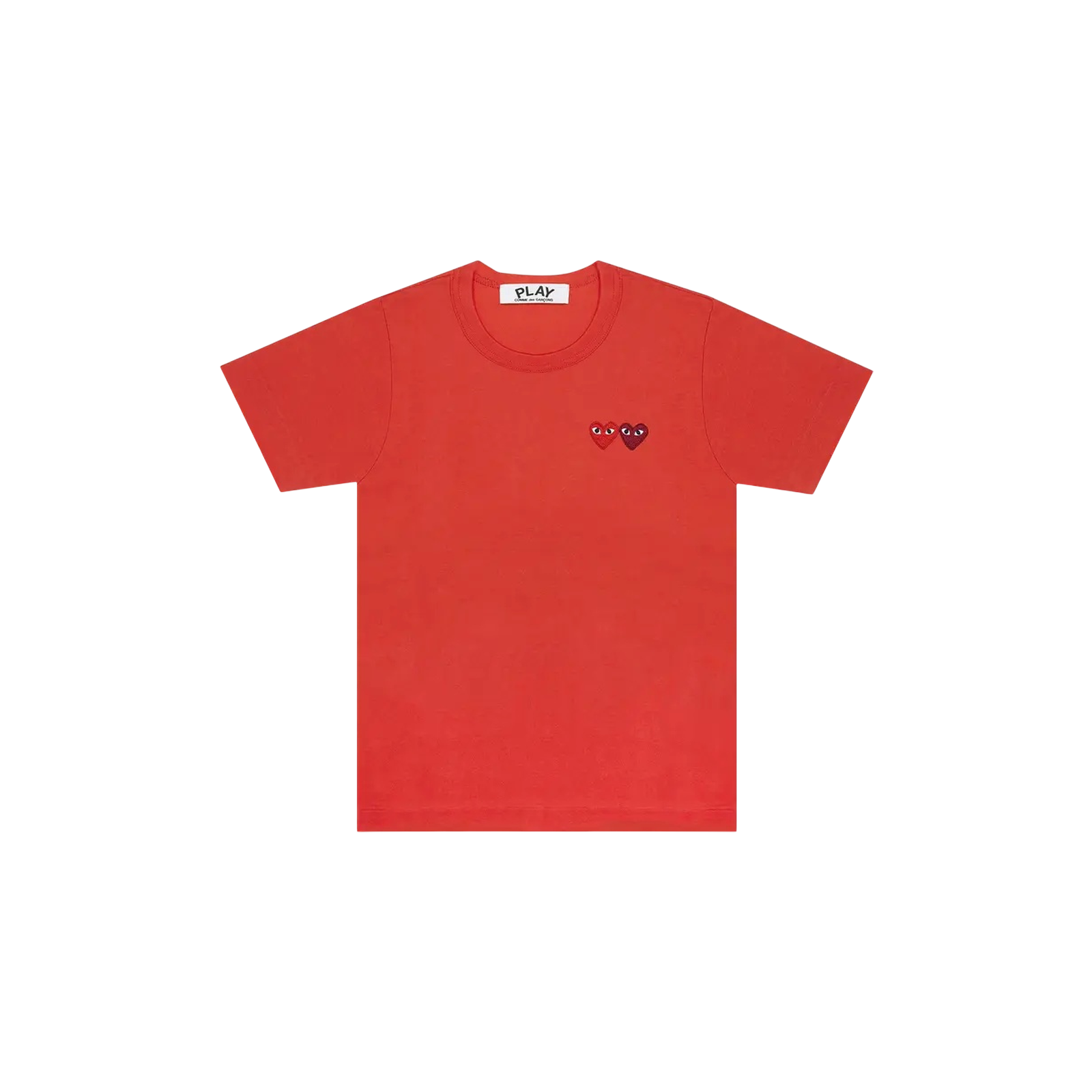 PLAY DOUBLE HEART T-SHIRT « RED »