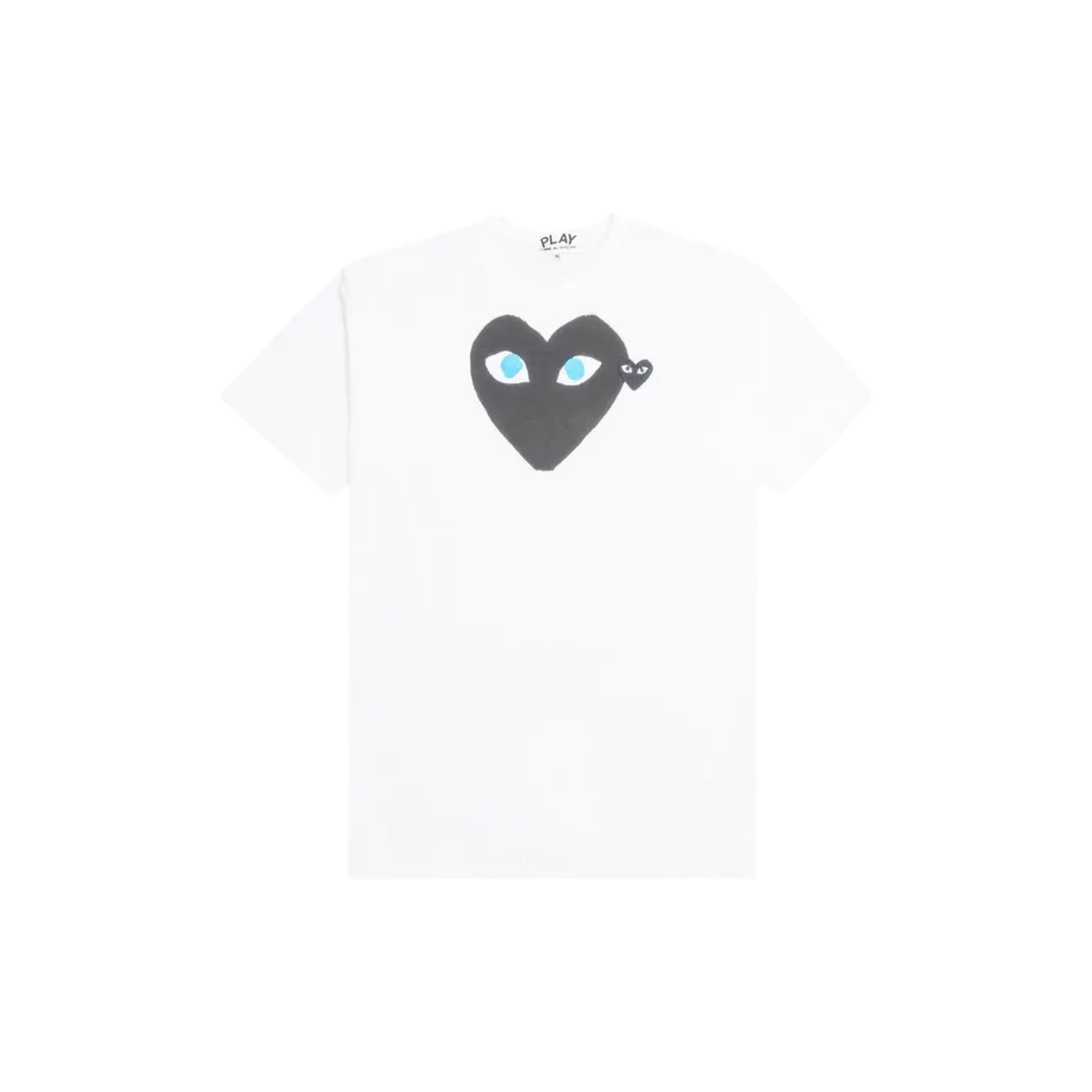 PLAY EMBLEM HEART T-SHIRT « WHITE »