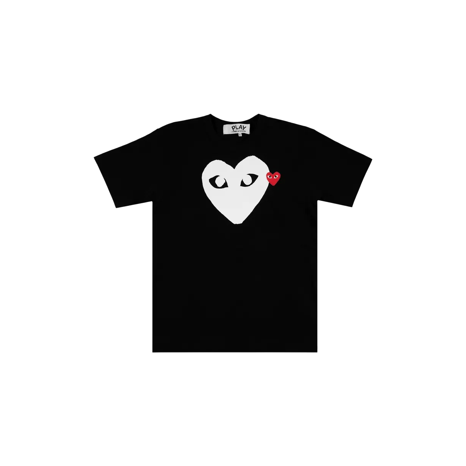 PLAY HEART LOGO T-SHIRT « BLACK »