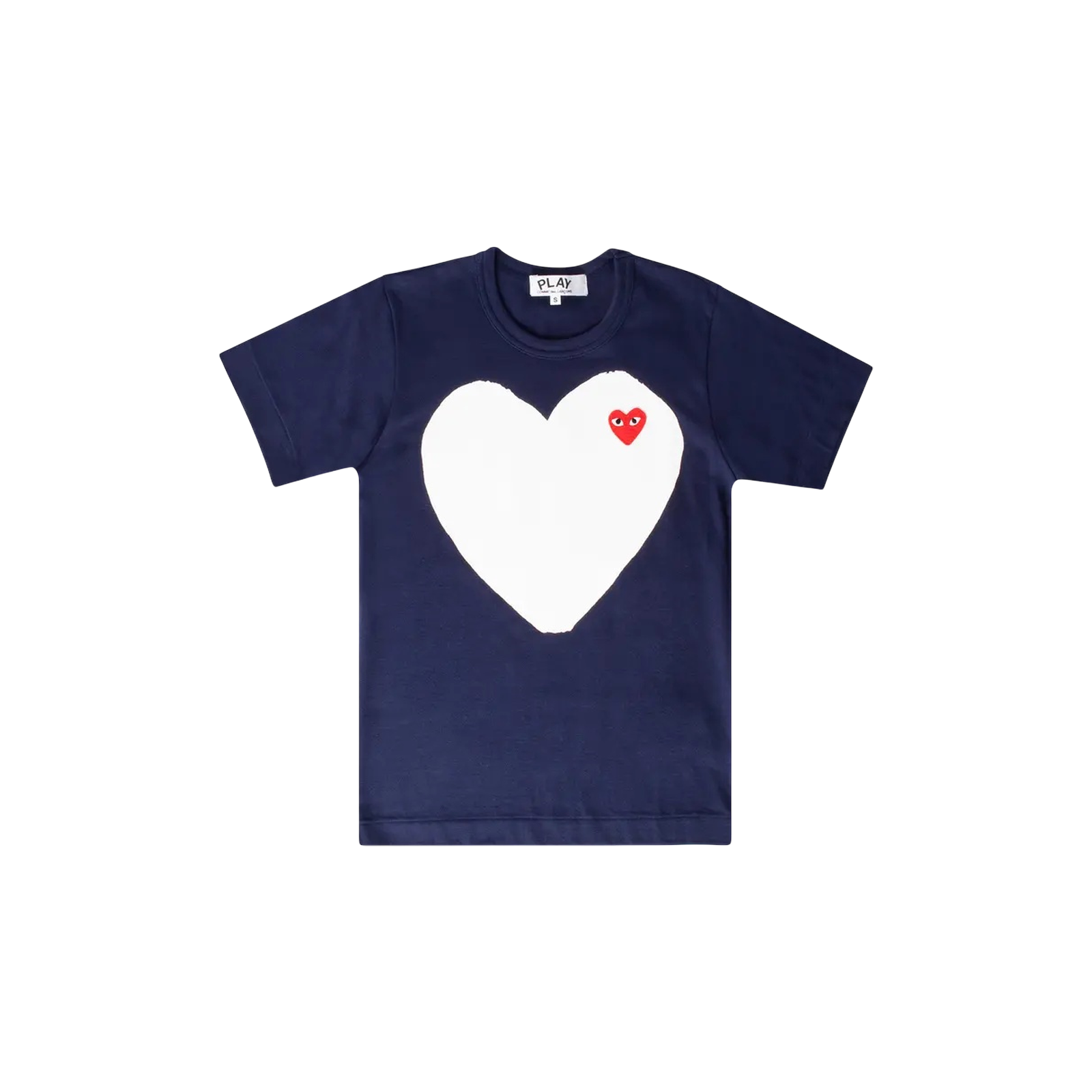 PLAY HEART LOGO T-SHIRT « NAVY »
