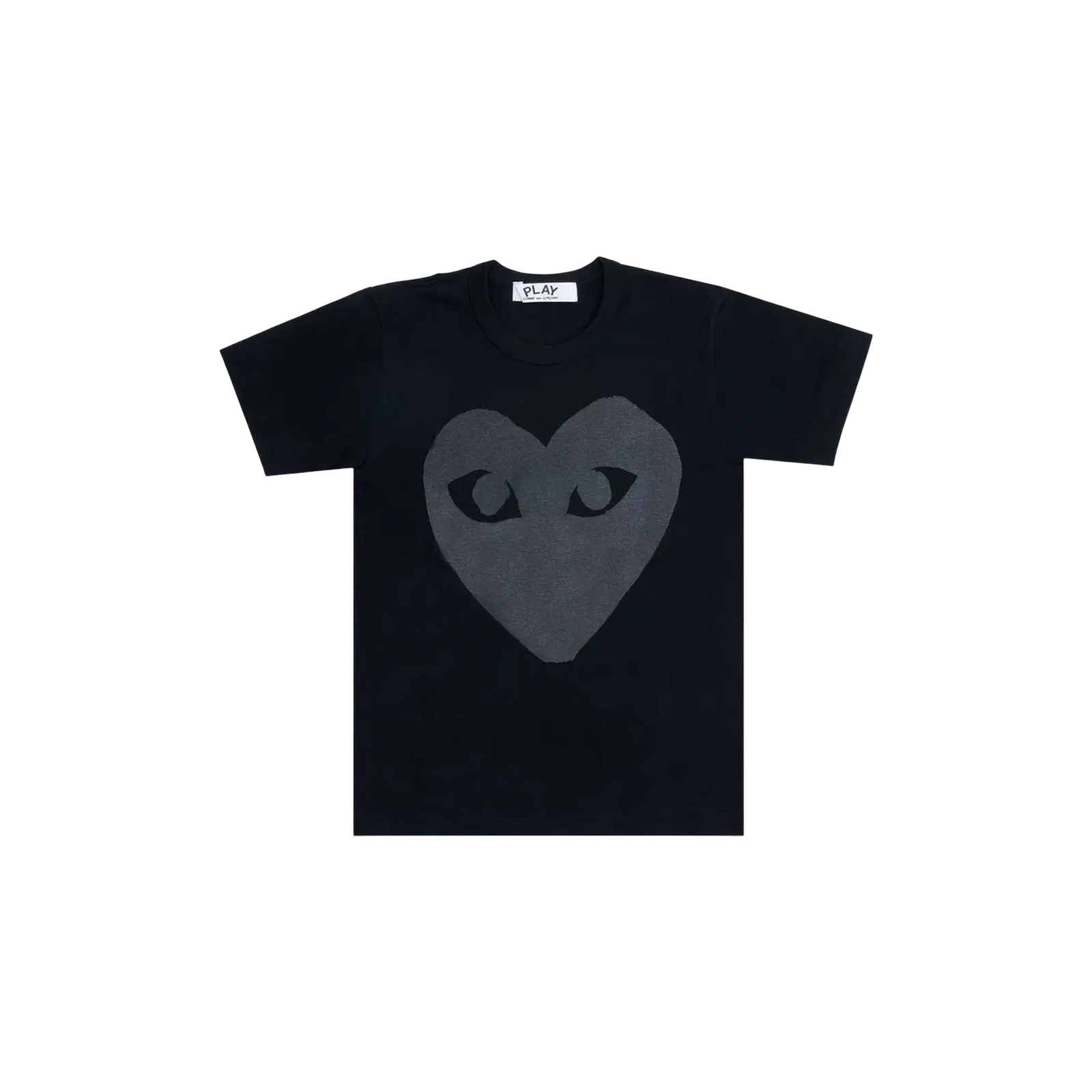 PLAY LARGE HEART T-SHIRT « BLACK »