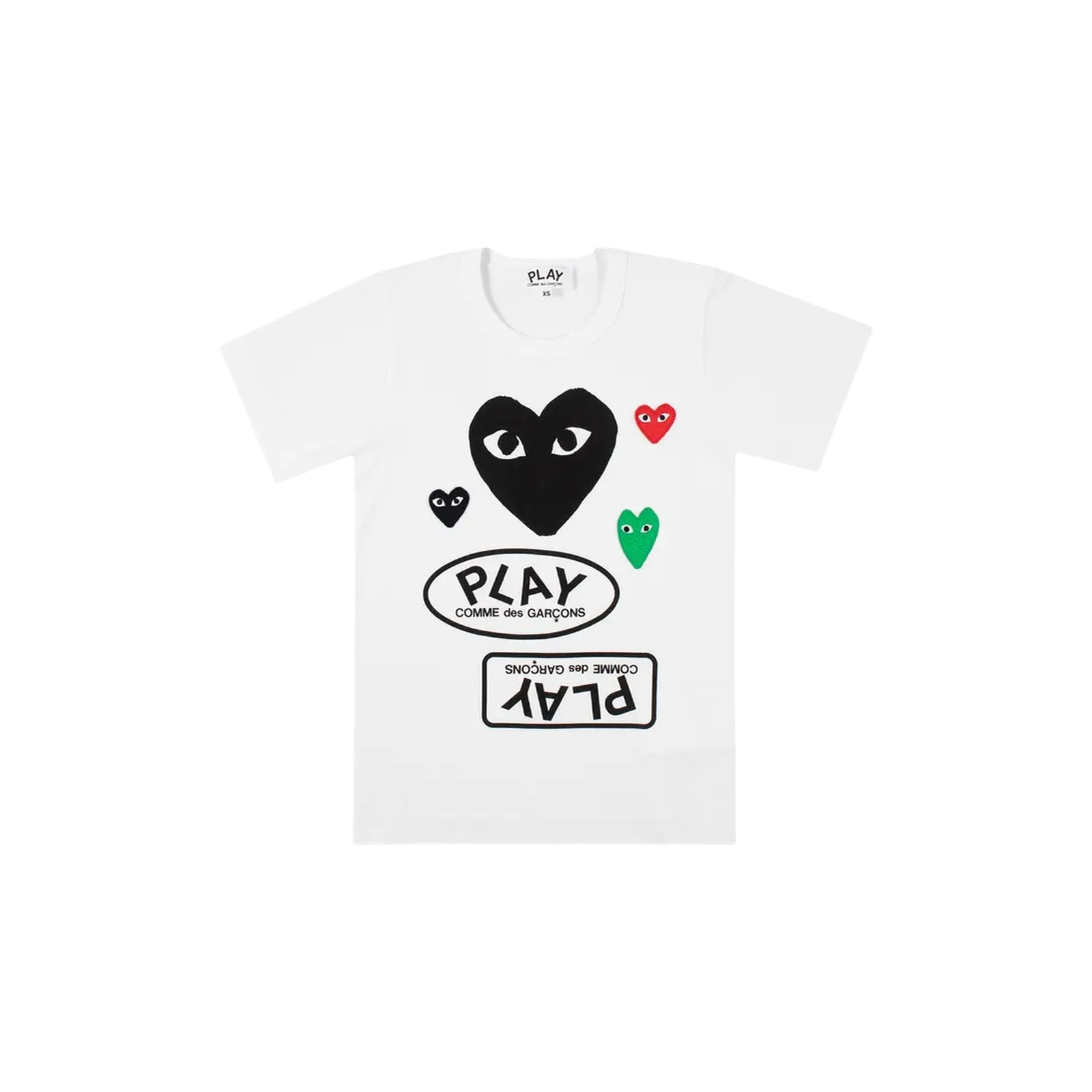 PLAY MULTI LOGO T-SHIRT « WHITE »