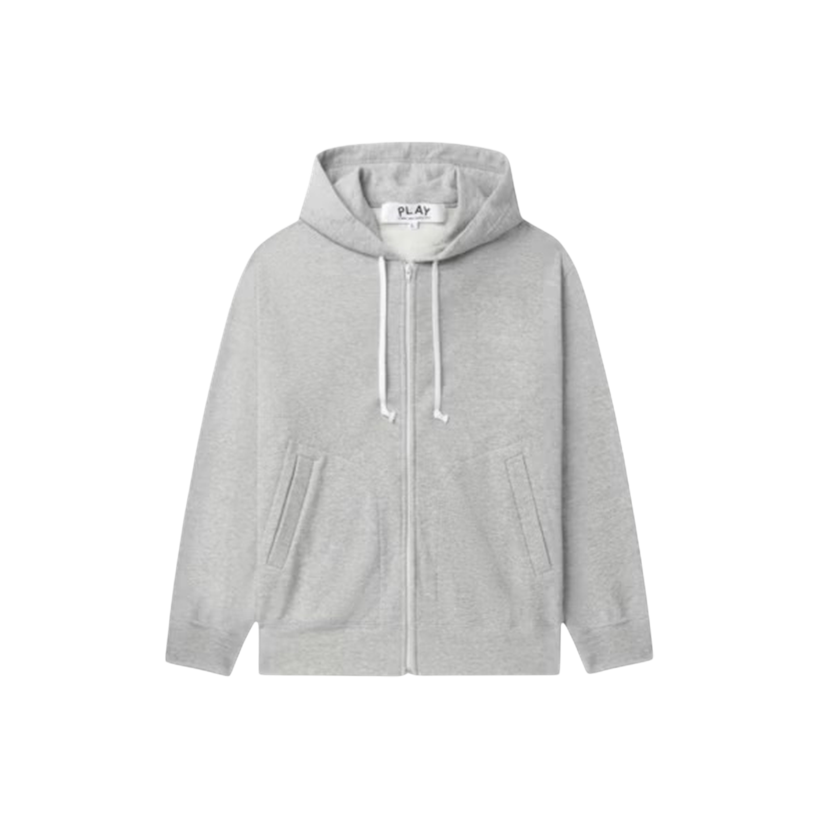 PLAY PLAY ZIP HOODED SWEATSHIRT « GREY »