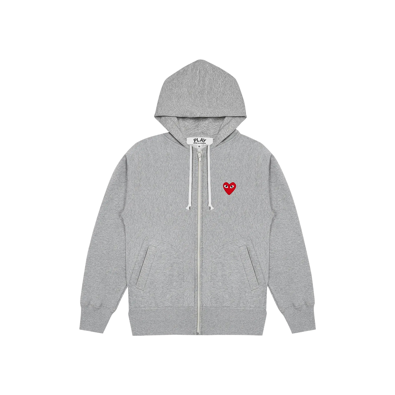 PLAY PLAY ZIP HOODED SWEATSHIRT « GREY »