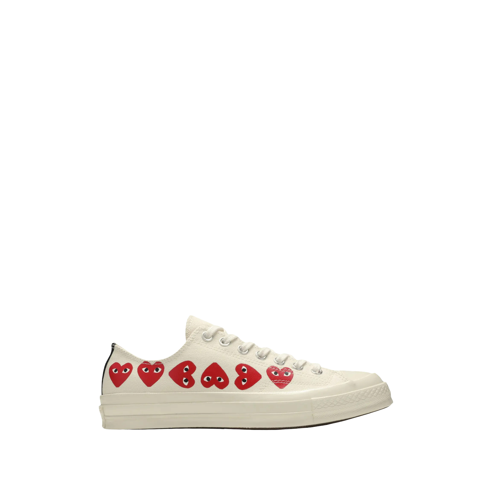 COMME DES GARÇONS X CHUCK 70 LOW TOP « MULTI HEART »