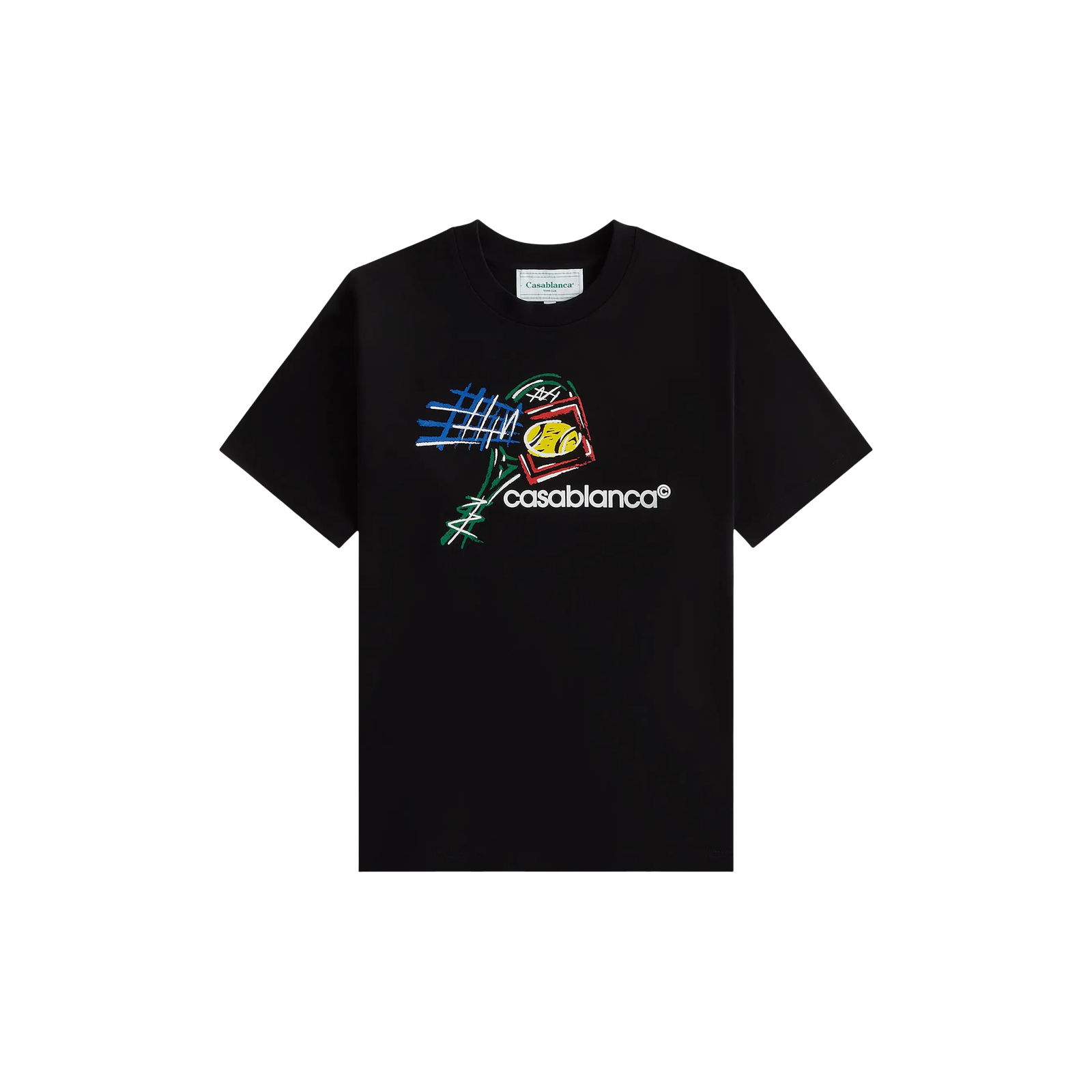 CROQUIS DE TENNIS T-SHIRT « BLACK »