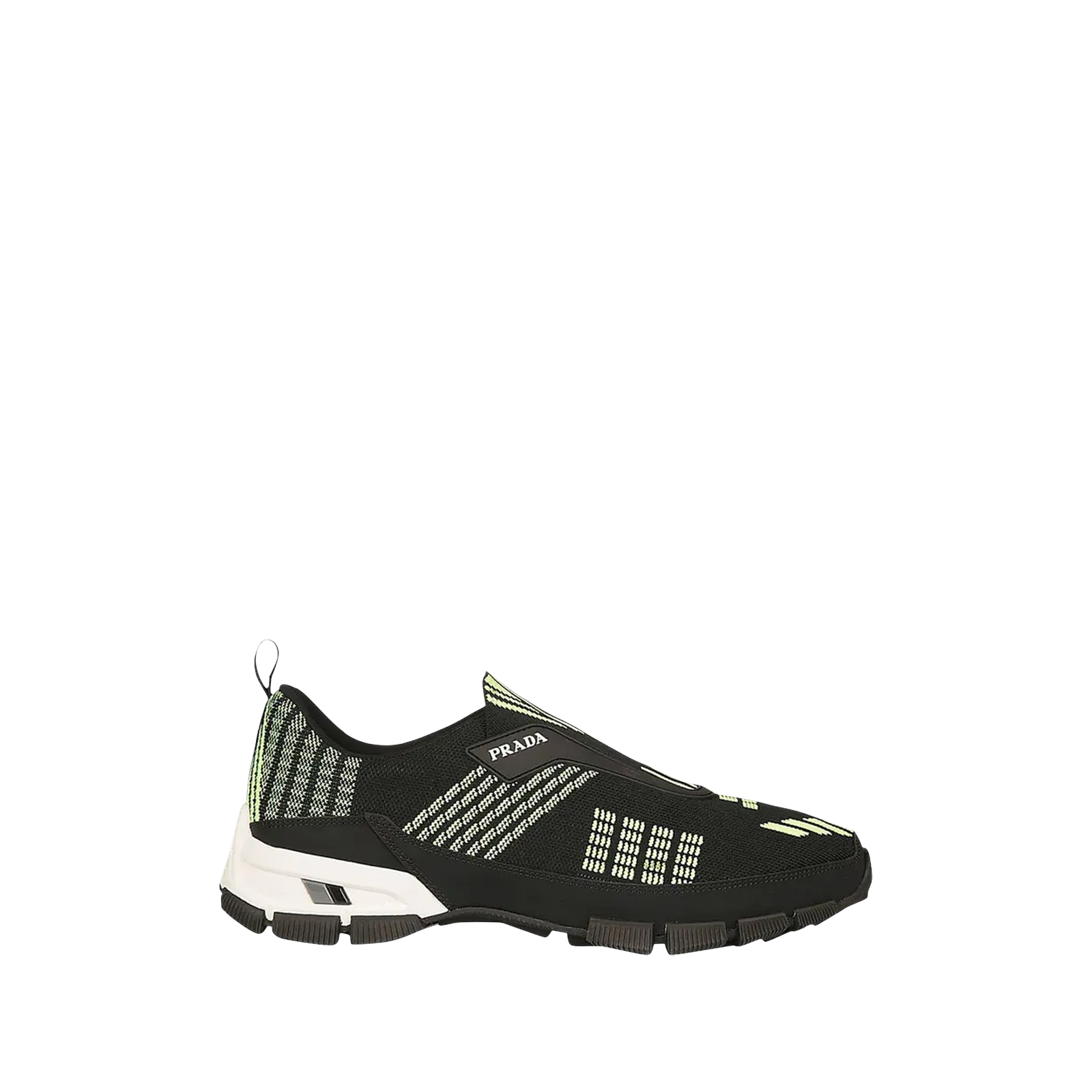 CROSSECTION KNIT LOW « BLACK NEON GREEN »