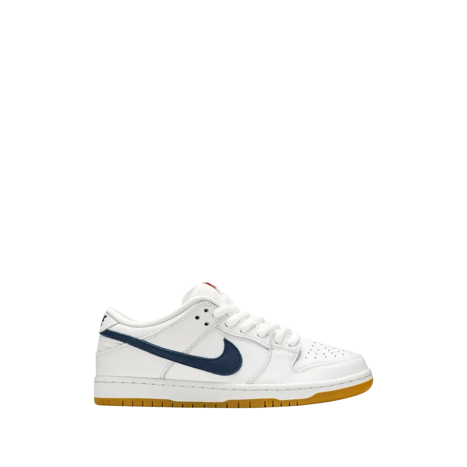 DUNK LOW PRO ISO SB « ORANGE LABEL – WHITE NAVY »