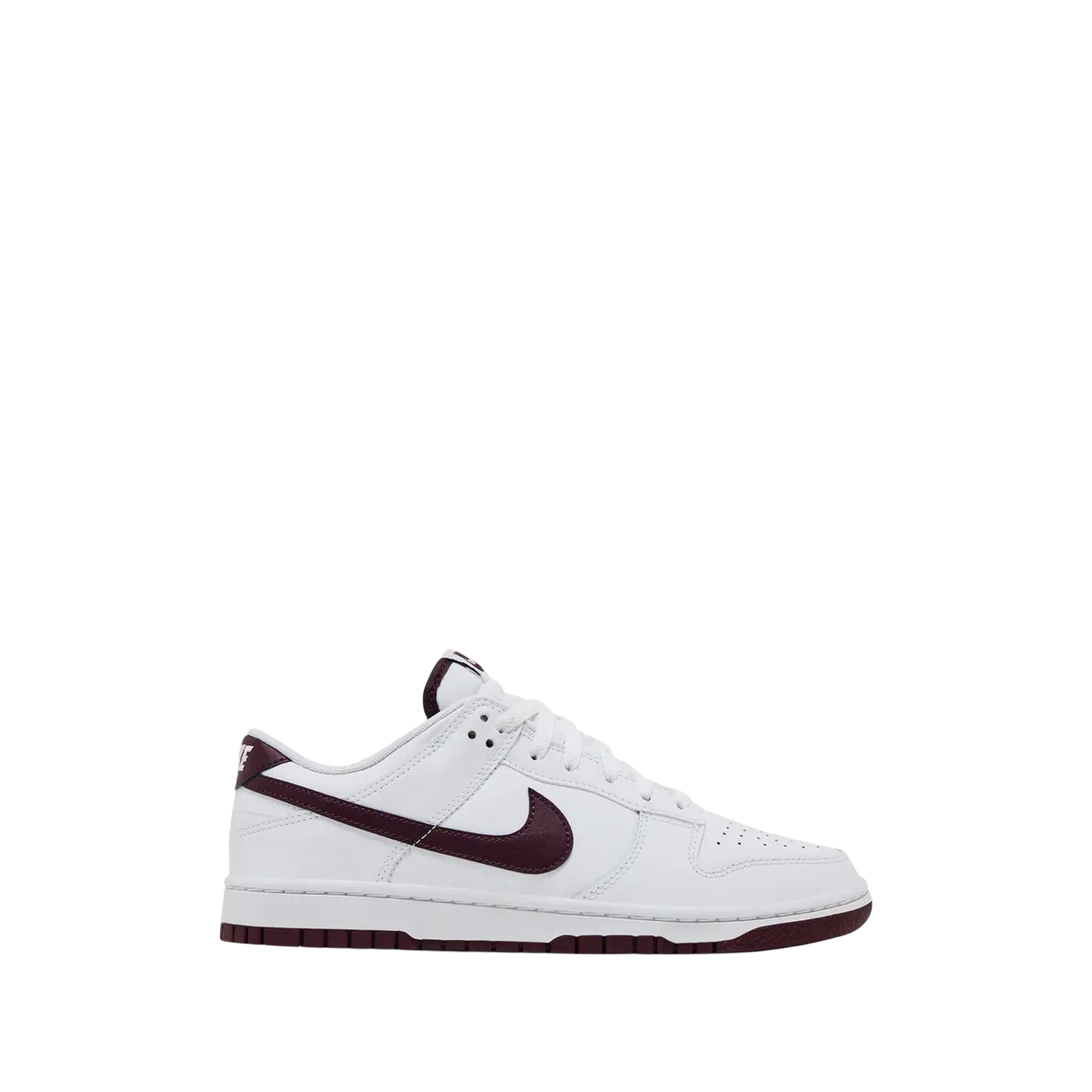 DUNK LOW « WHITE NIGHT MAROON »