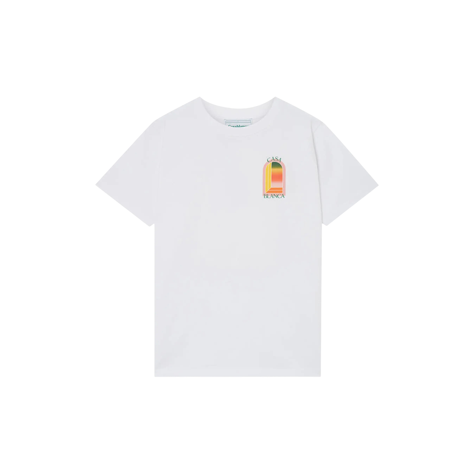 GRADIENT ARCH LOGO PRINTED T-SHIRT « WHITE »