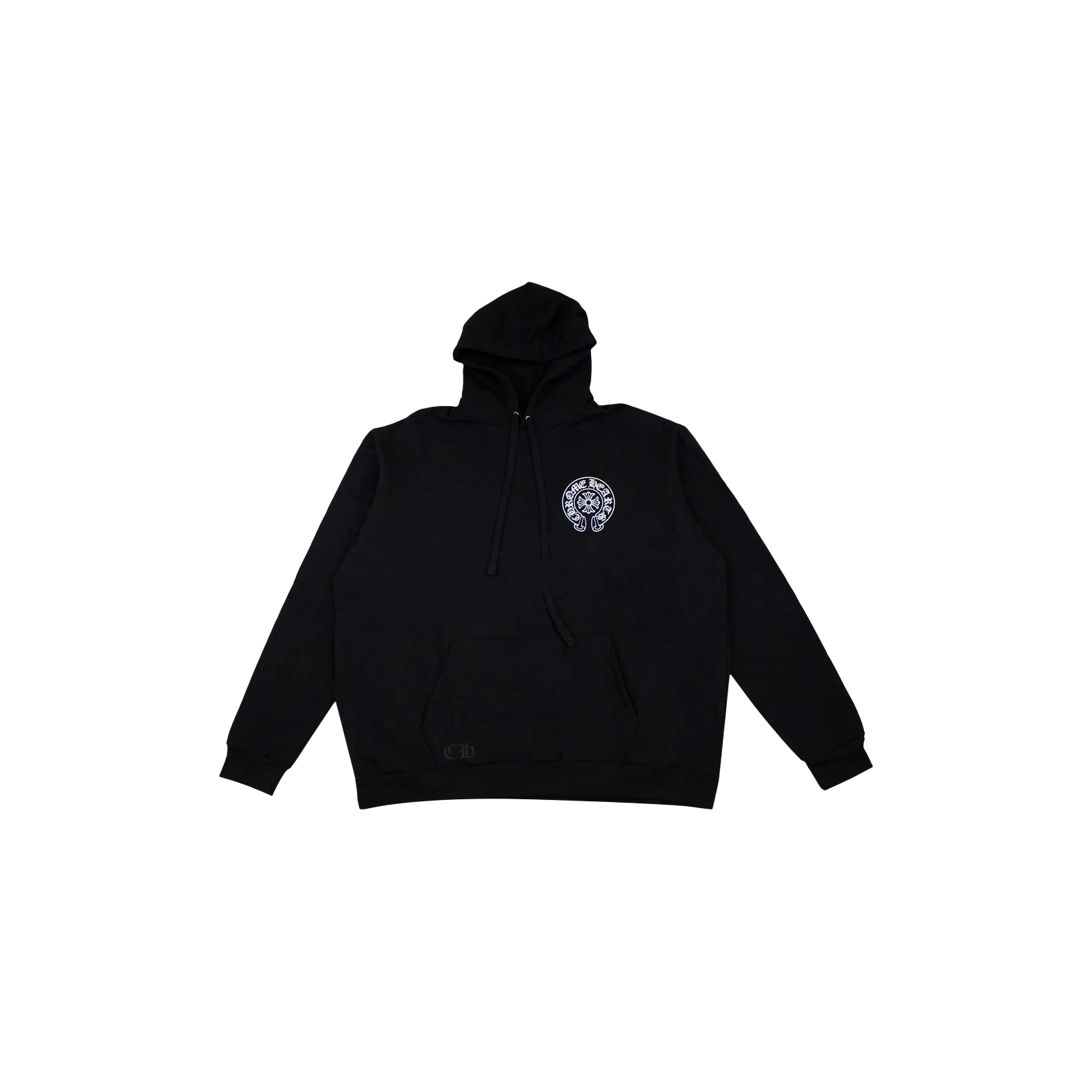 HORSESHOE PULLOVER HOODIE « BLACK/WHITE »