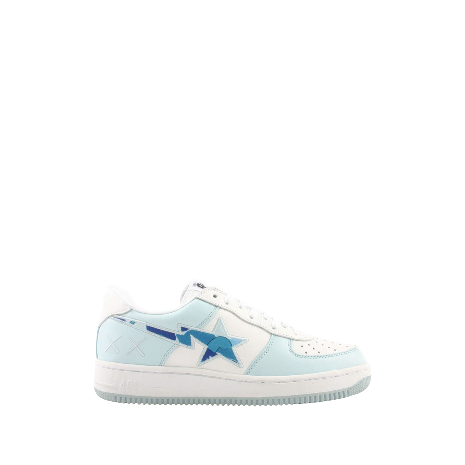 KAWS X BAPESTA FS-001 LOW « LIGHT BLUE CAMO »