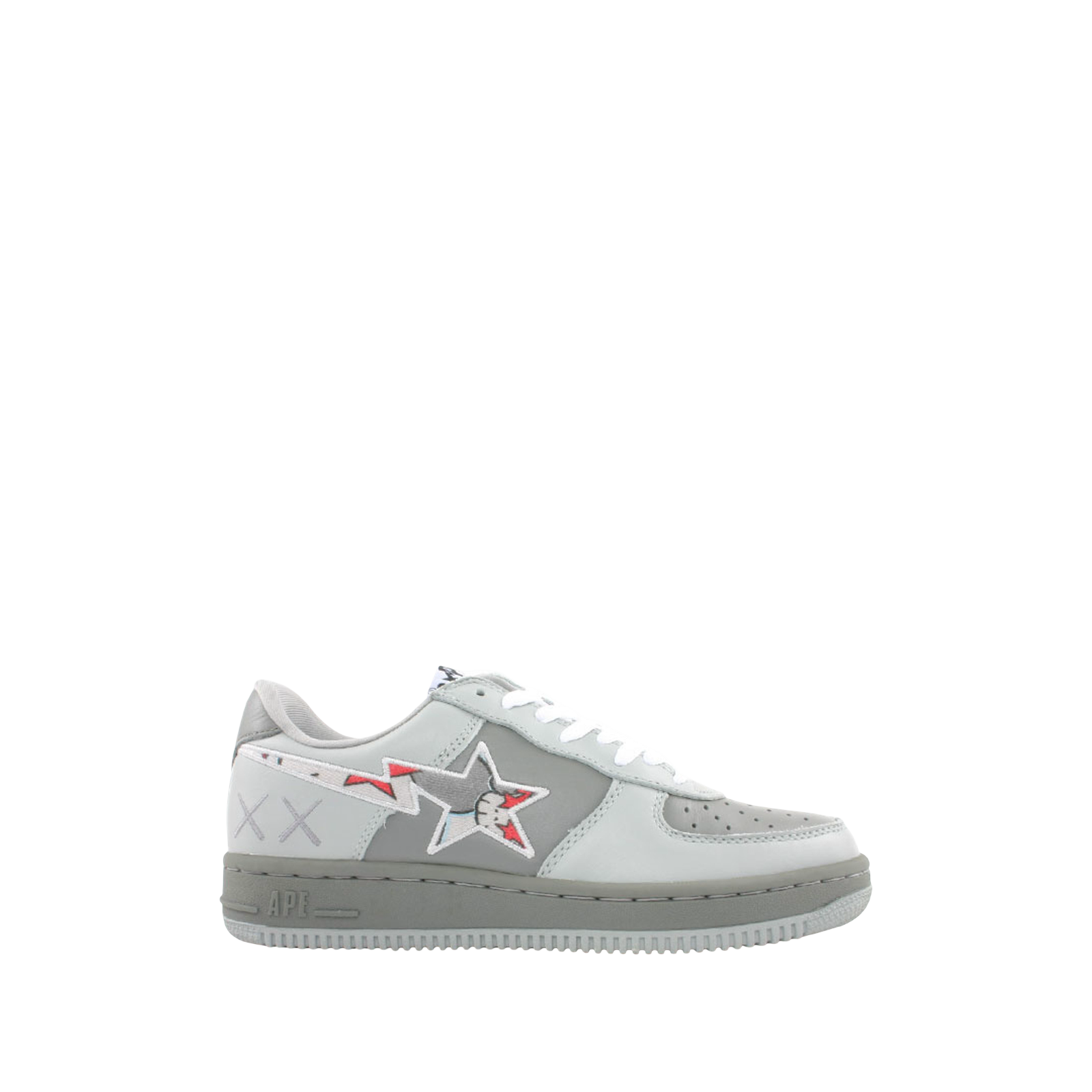 KAWS X BAPESTA FS-001 LOW « RED GRAY »