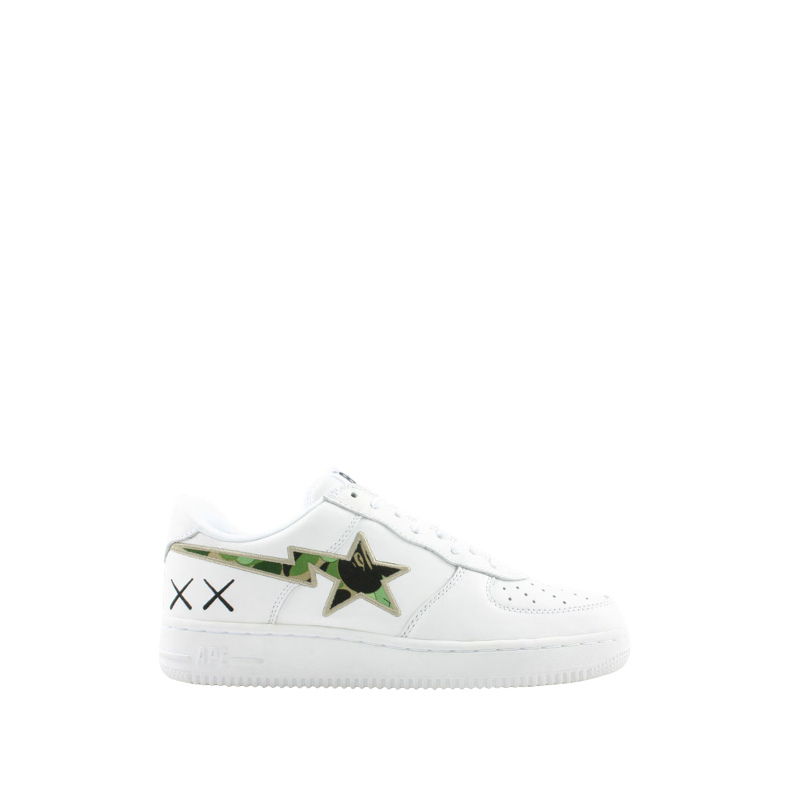 KAWS X BAPESTA FS-001 LOW « WHITE CAMO GREEN »