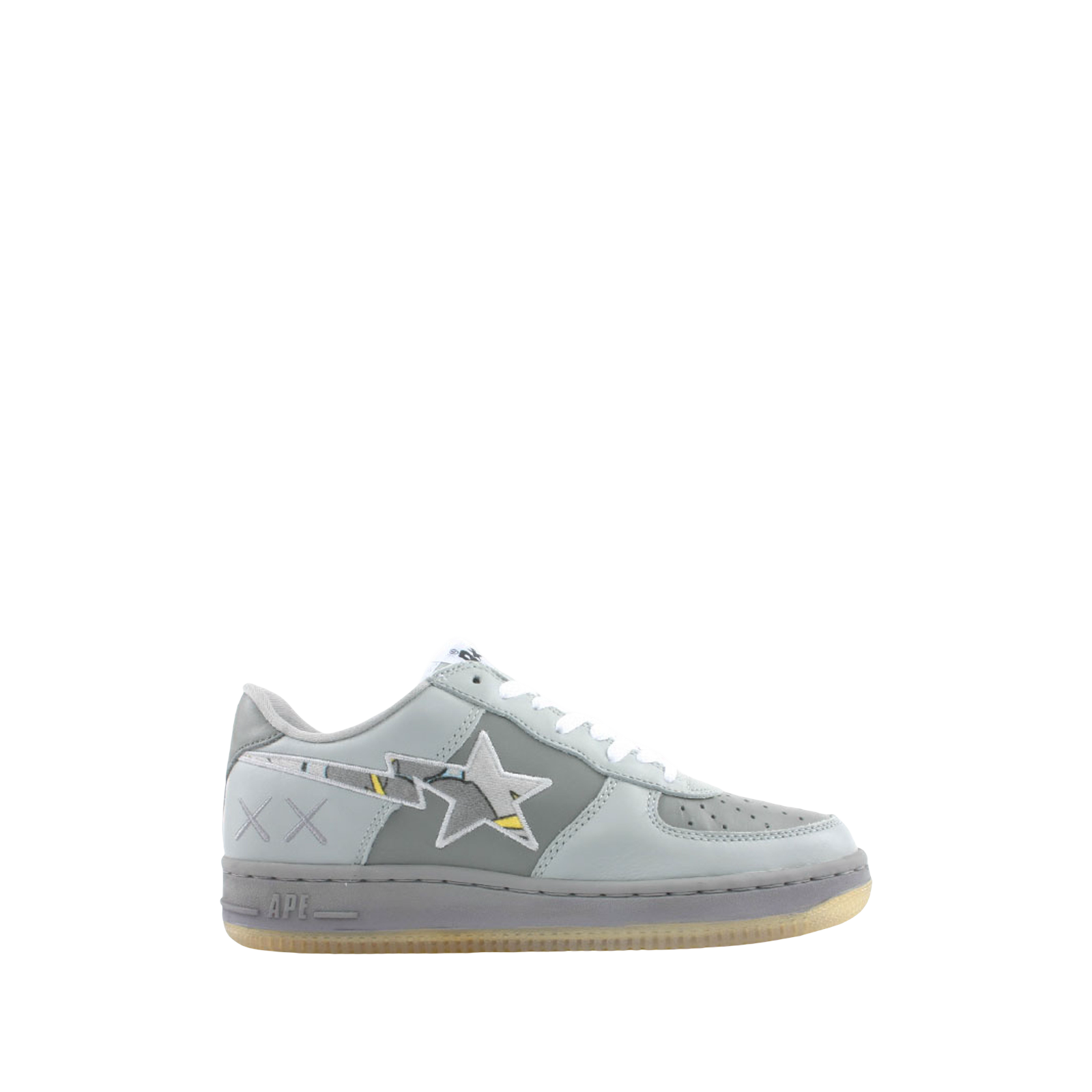 KAWS X BAPESTA FS-001 LOW « YELLOW GREY »
