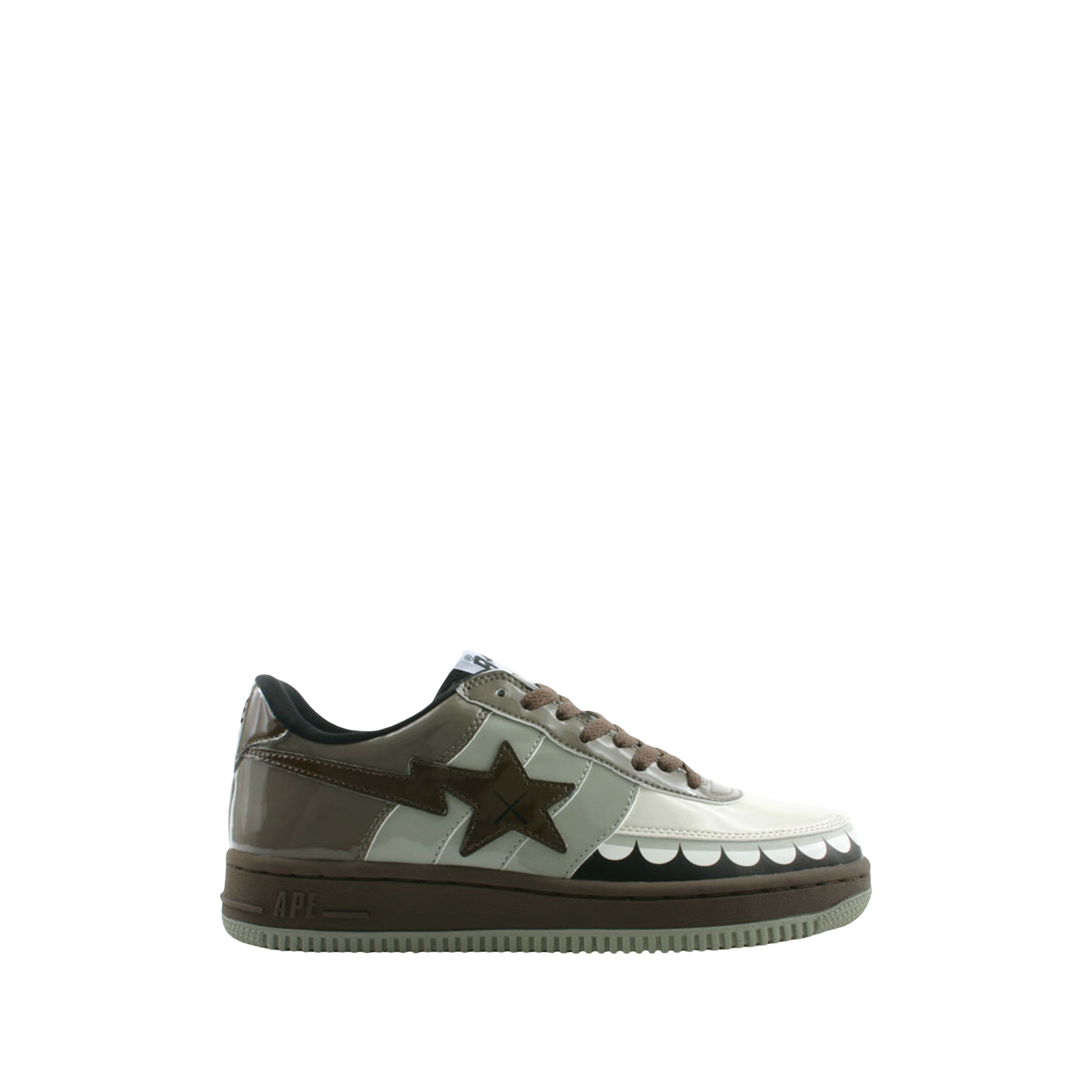 KAWS X BAPESTA FS-029 LOW « CHOMPERS – BROWN »