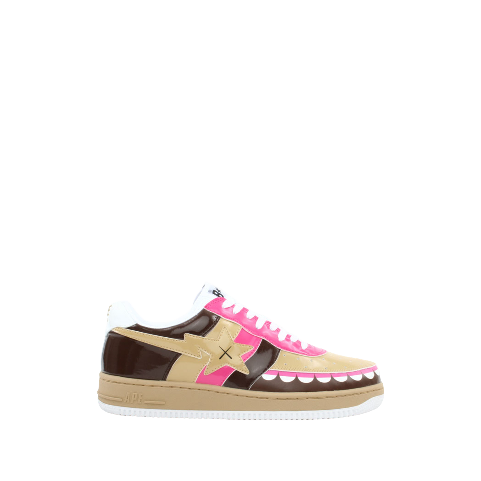 KAWS X BAPESTA FS-029 LOW « CHOMPERS – COFFEE »