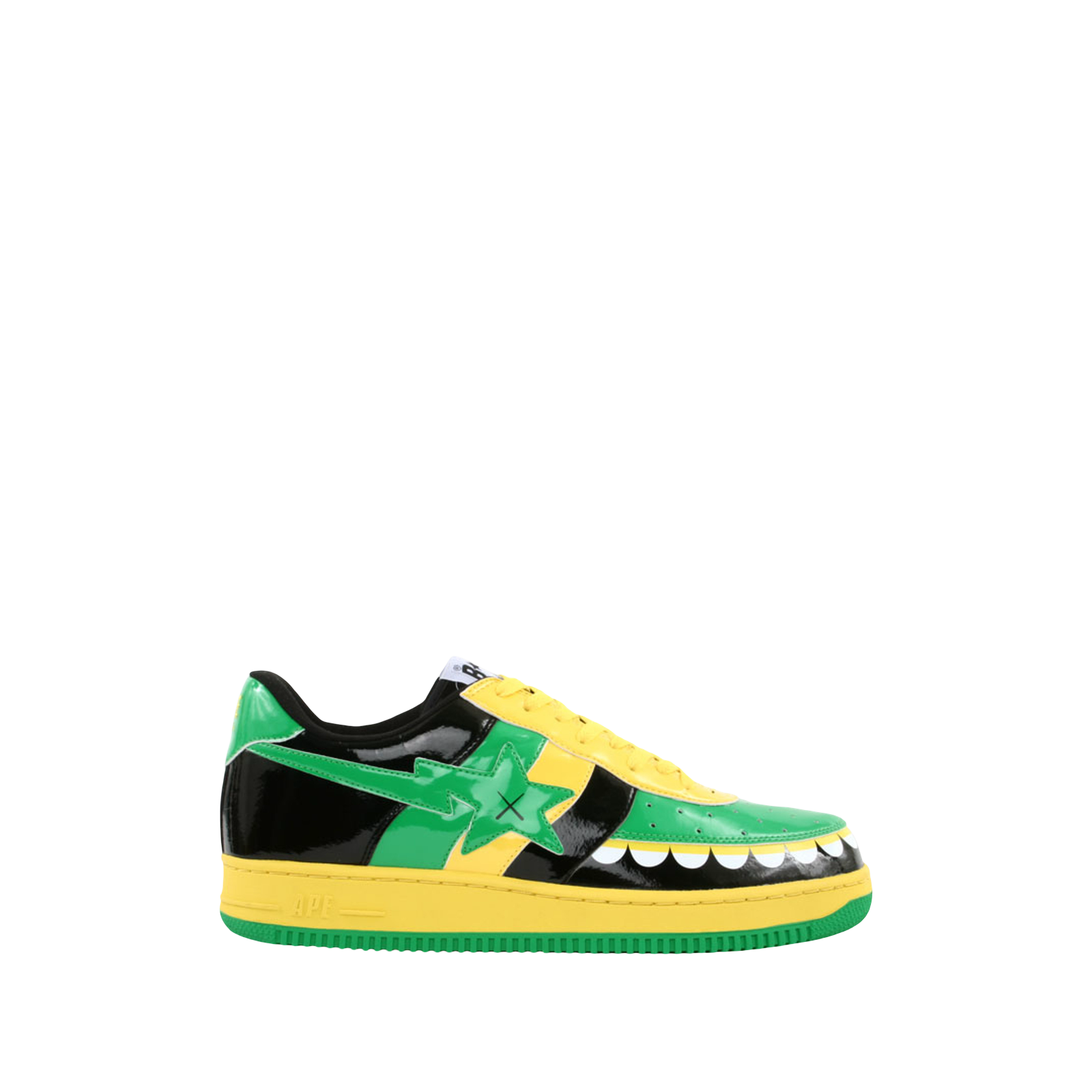 KAWS X BAPESTA FS-029 LOW « CHOMPERS – GREEN BLACK »