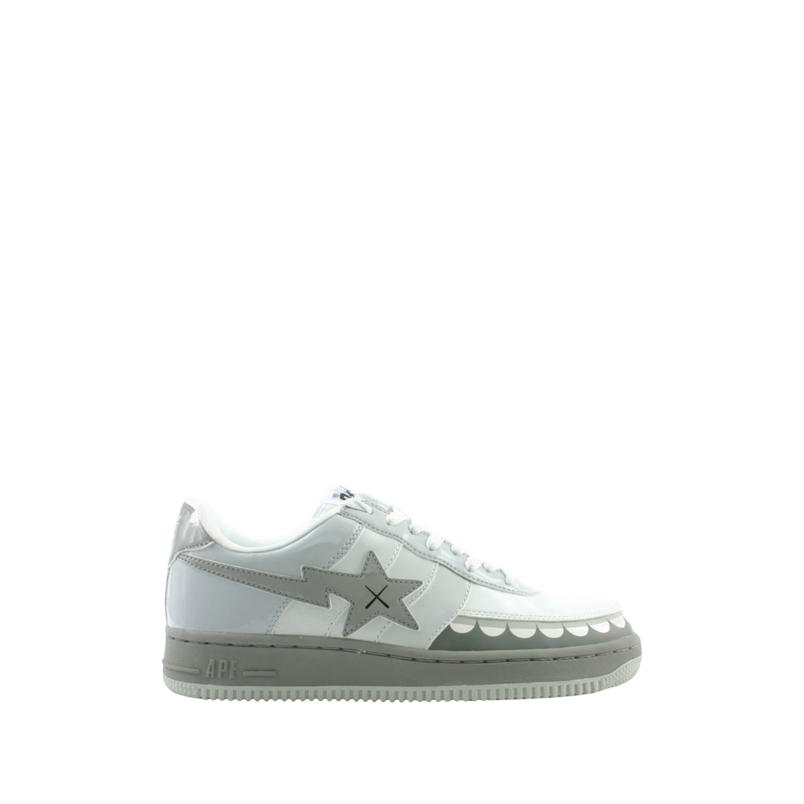 KAWS X BAPESTA FS-029 LOW « CHOMPERS – GREY »