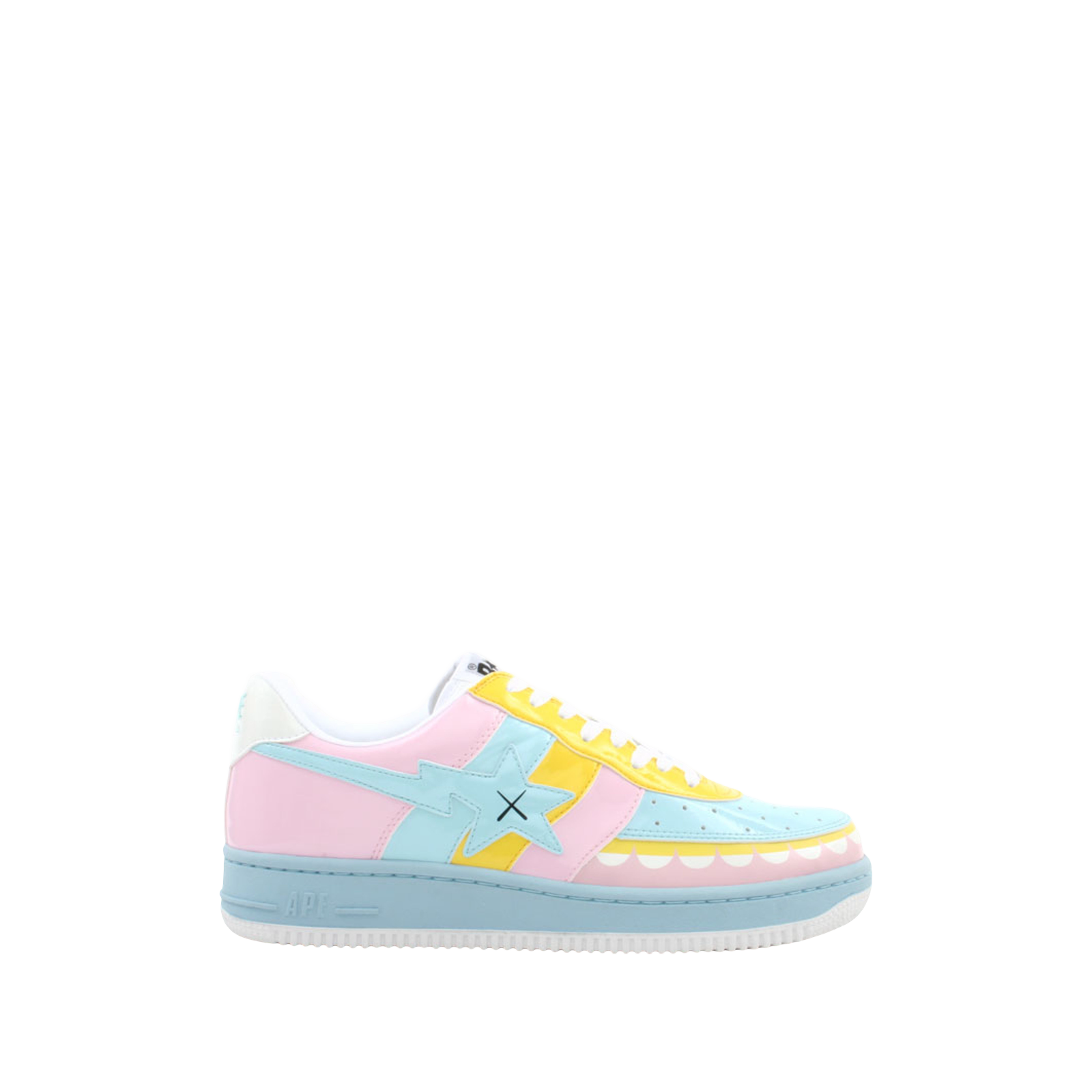 KAWS X BAPESTA FS-029 LOW « CHOMPERS – SAX PINK »